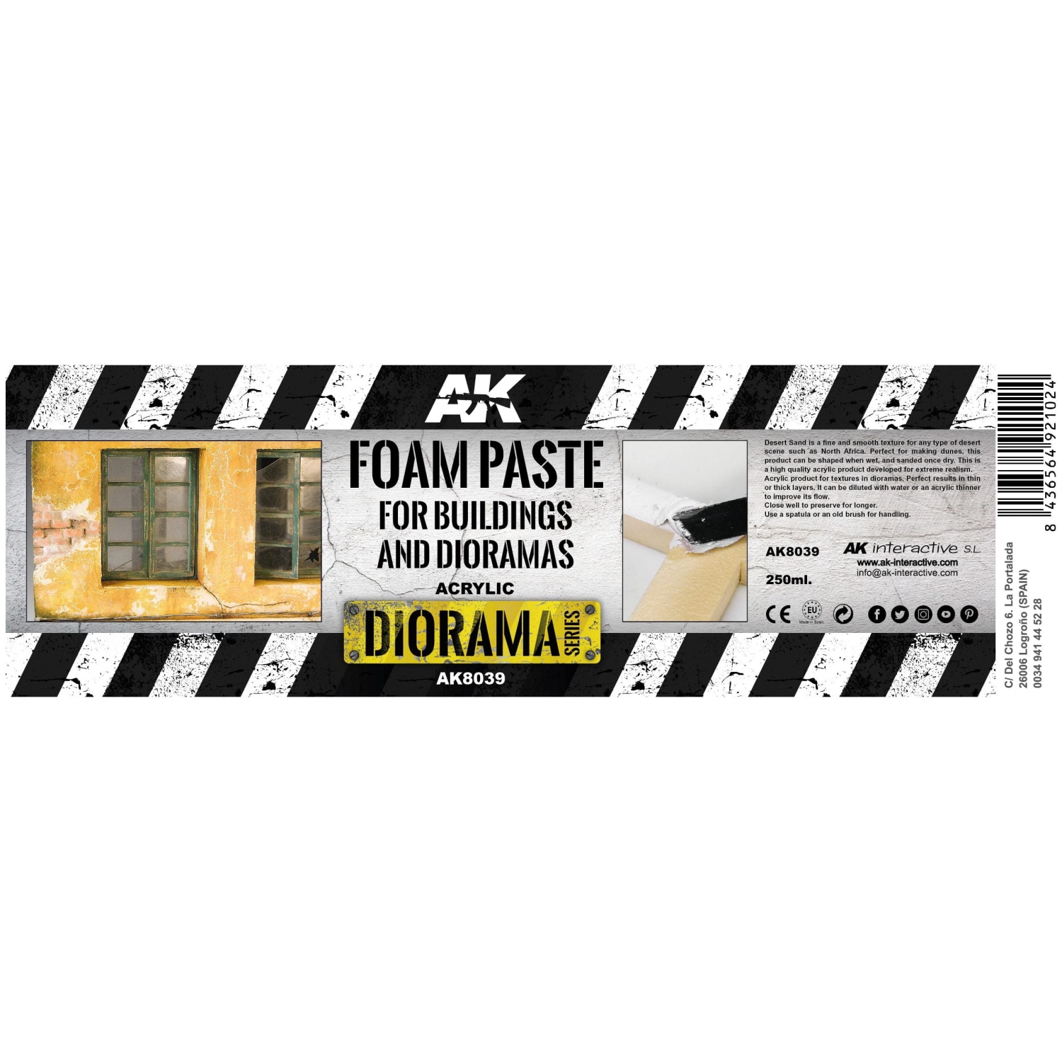 AK Interactive Foam Texturizer And Sealer