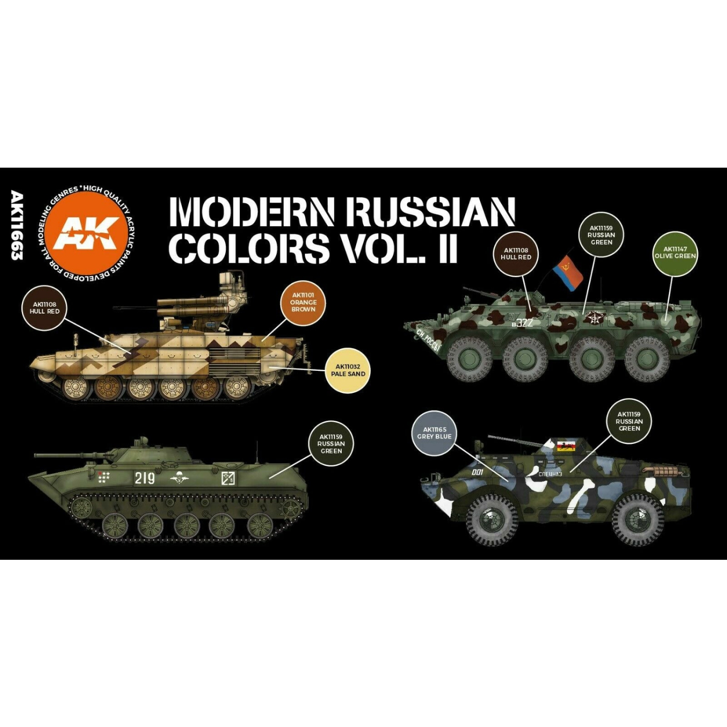 AK Interactive 3G Modern Russian Colours Vol 2 New