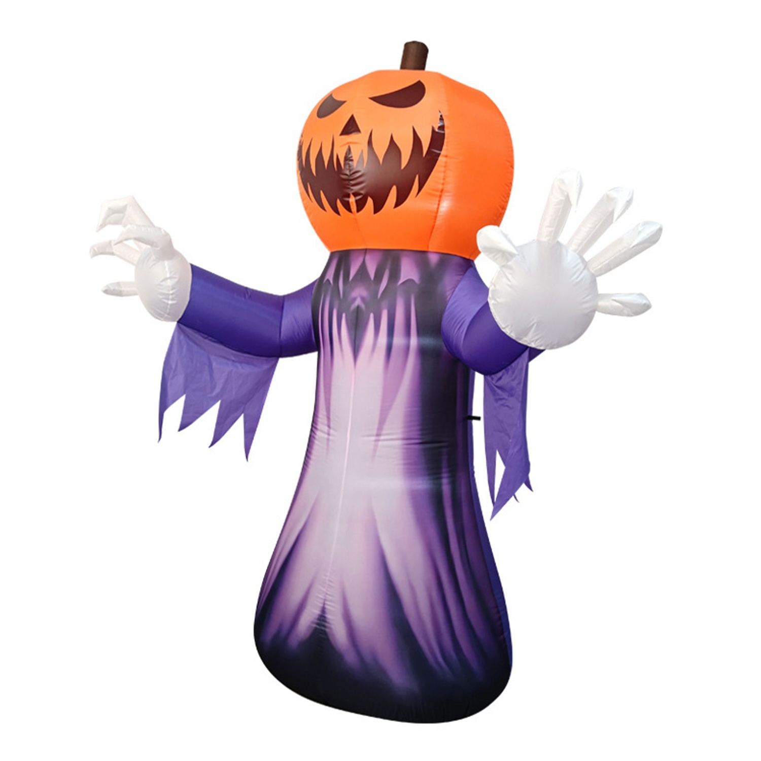 Halloween Pumpkin Ghost Decoration Inflatable Model, Horror Ghost Luminous Inflatable Model Suitable for Playground, Haunted House, and Garden