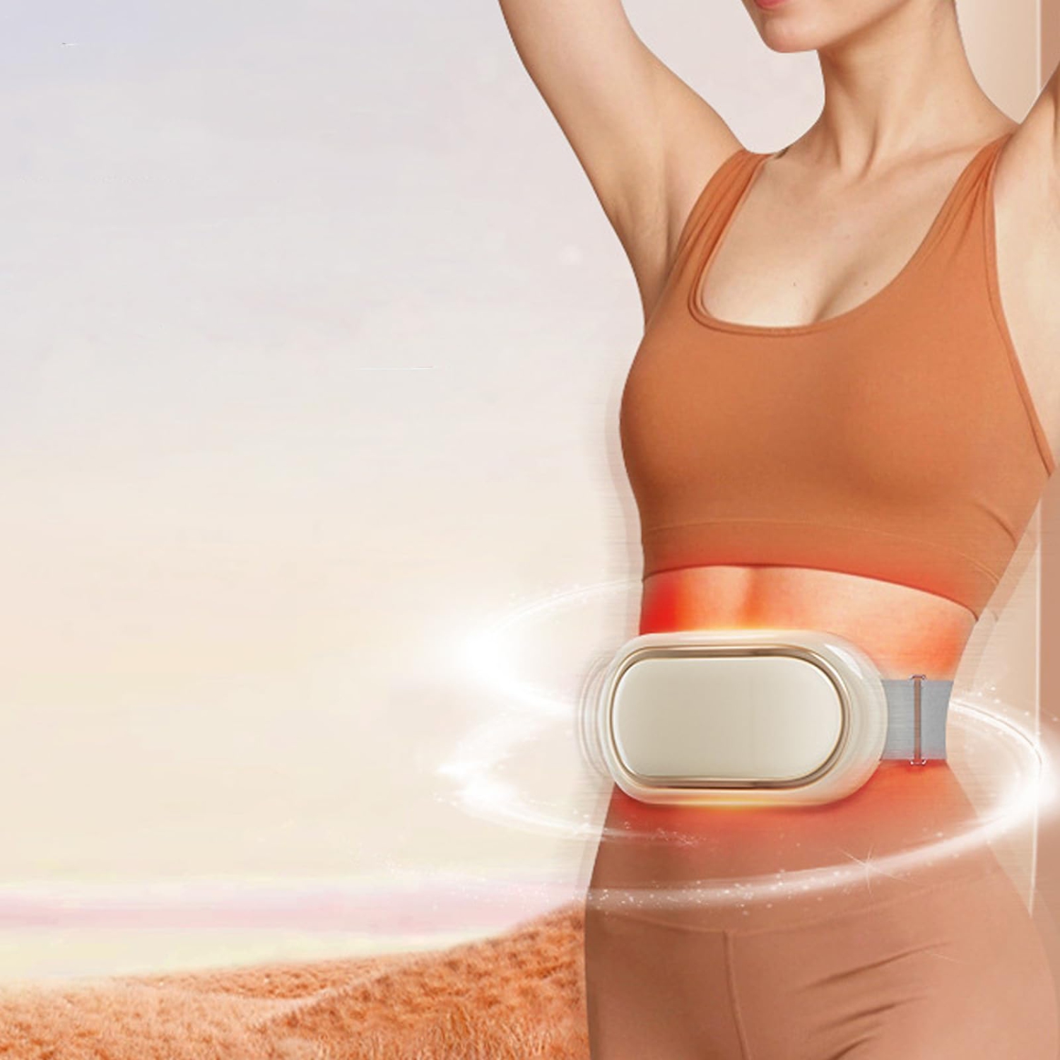 Machine amincissante abdominale Lazy rechargeable, machine amincissante abdominale Lazy, ceinture amincissante électrique sans fil