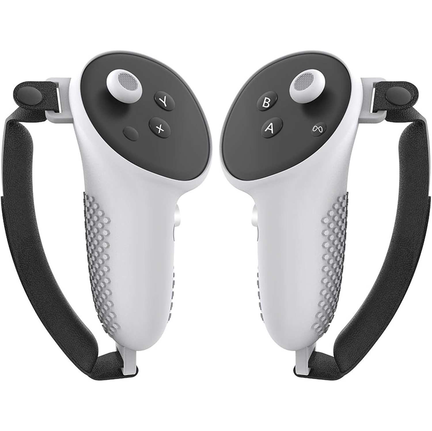 Meta Quest 3 Controller Silicone Case, Quest3 Console Case, Anti-Slip and Drop-Resistant 7-Pack VR Accessory - Red