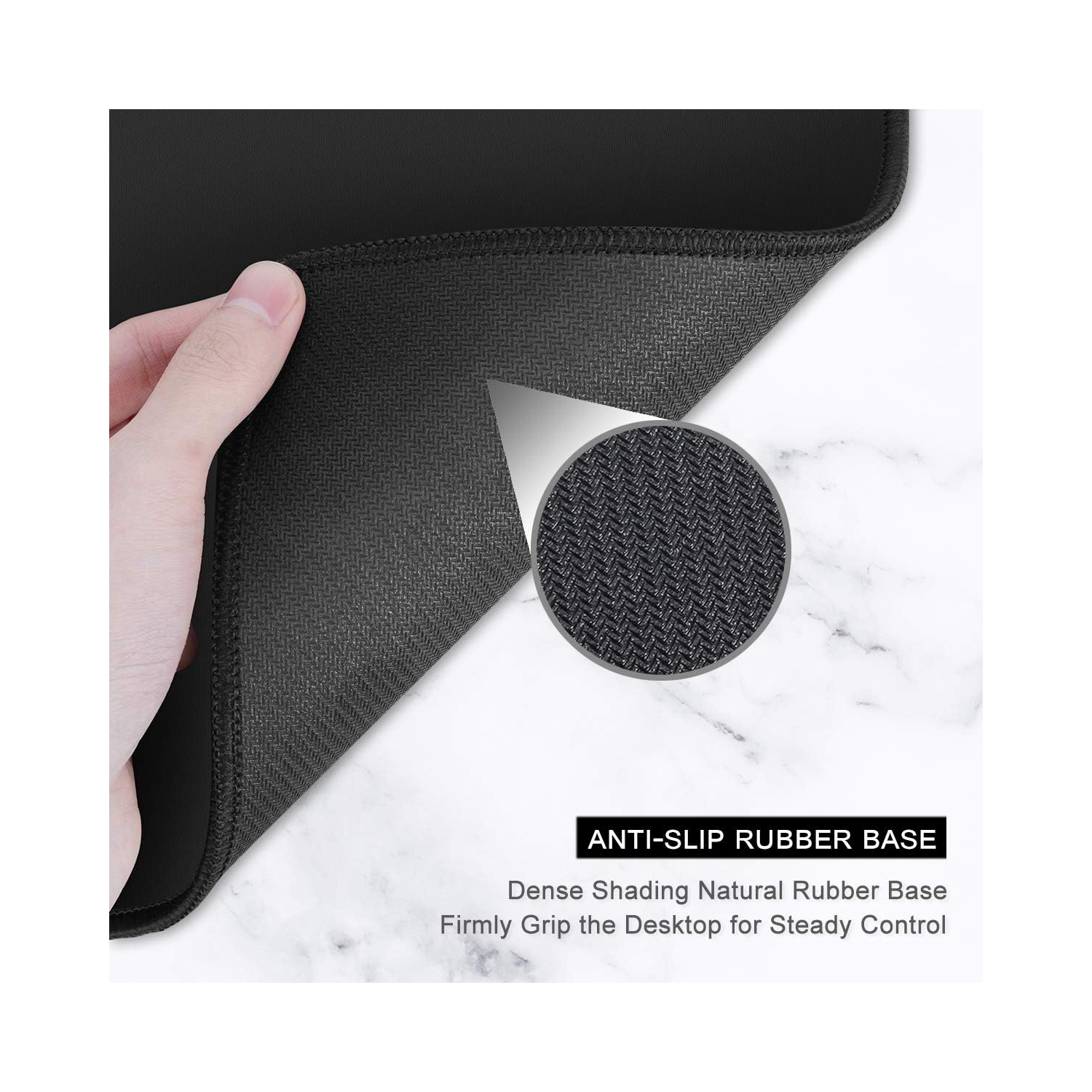 Large Mouse Extension Gaming Mouse Pad, Large Office Accessory Pad for Computer Keyboard and Laptop, School Office Home Desktop Protective Mouse