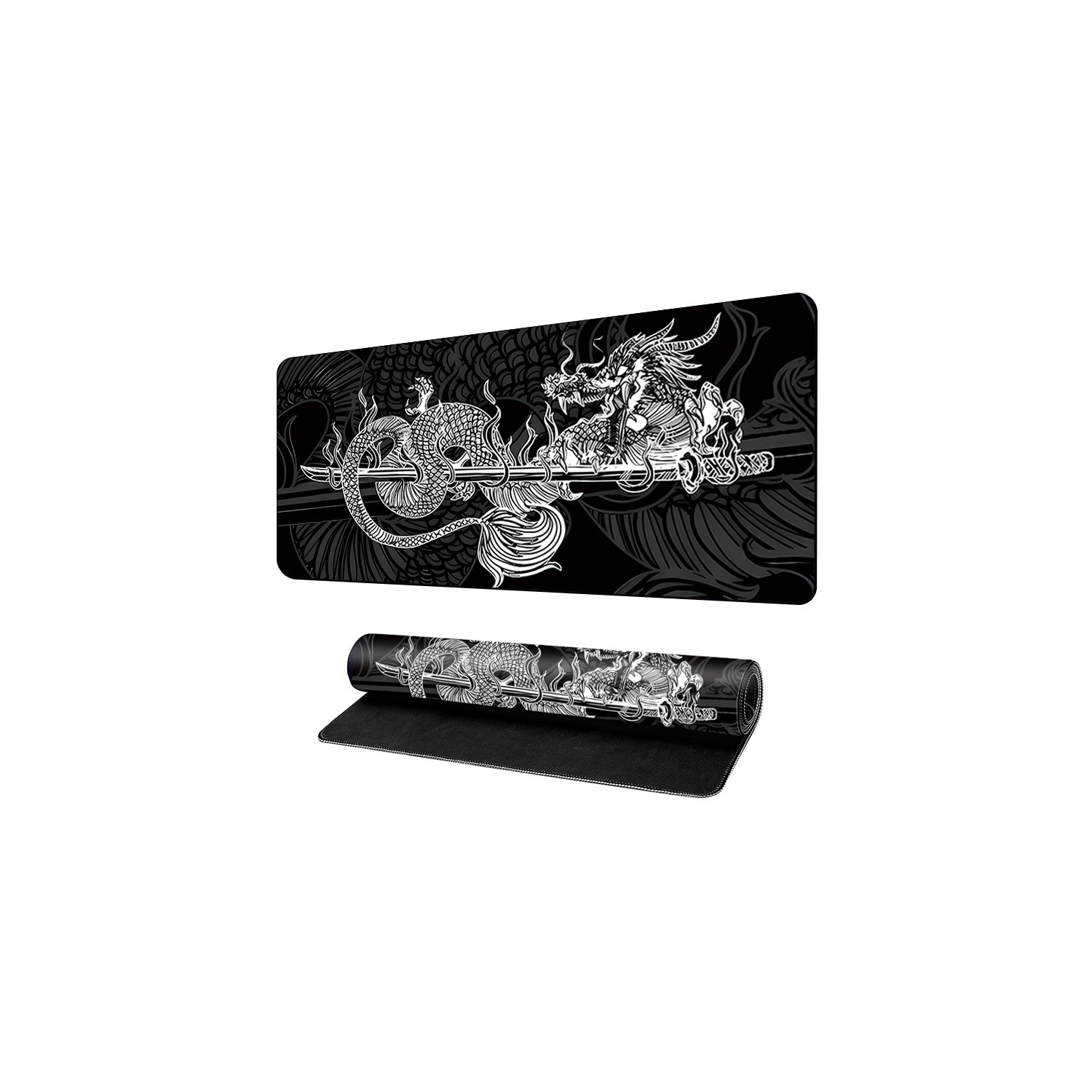 Large Mouse Extension Gaming Mouse Pad, Large Office Accessory Pad for Computer Keyboard and Laptop, School Office Home Desktop Protective Mouse