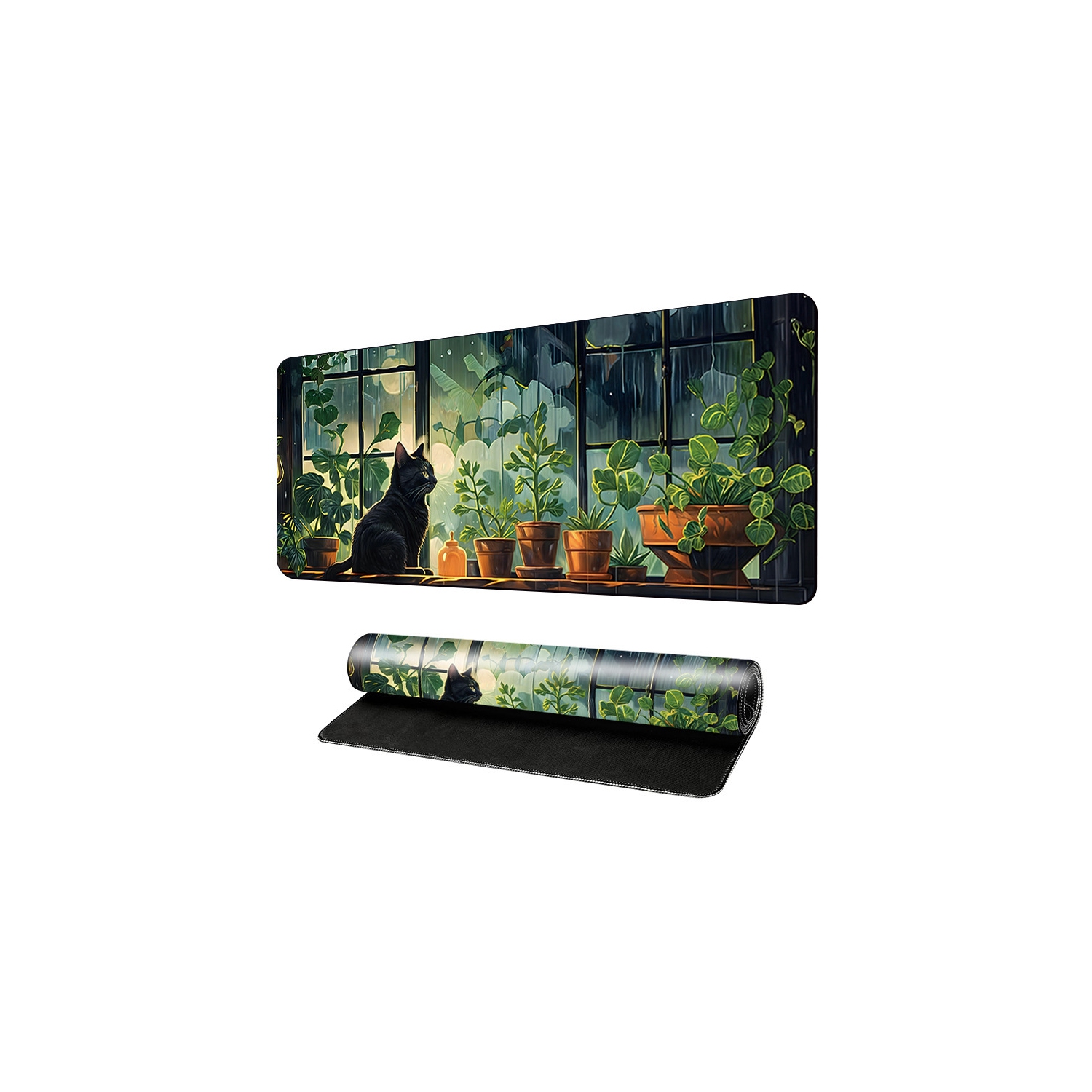 Large Mouse Extension Gaming Mouse Pad, Large Office Accessory Pad for Computer Keyboard and Laptop, School Office Home Desktop Protective Mouse