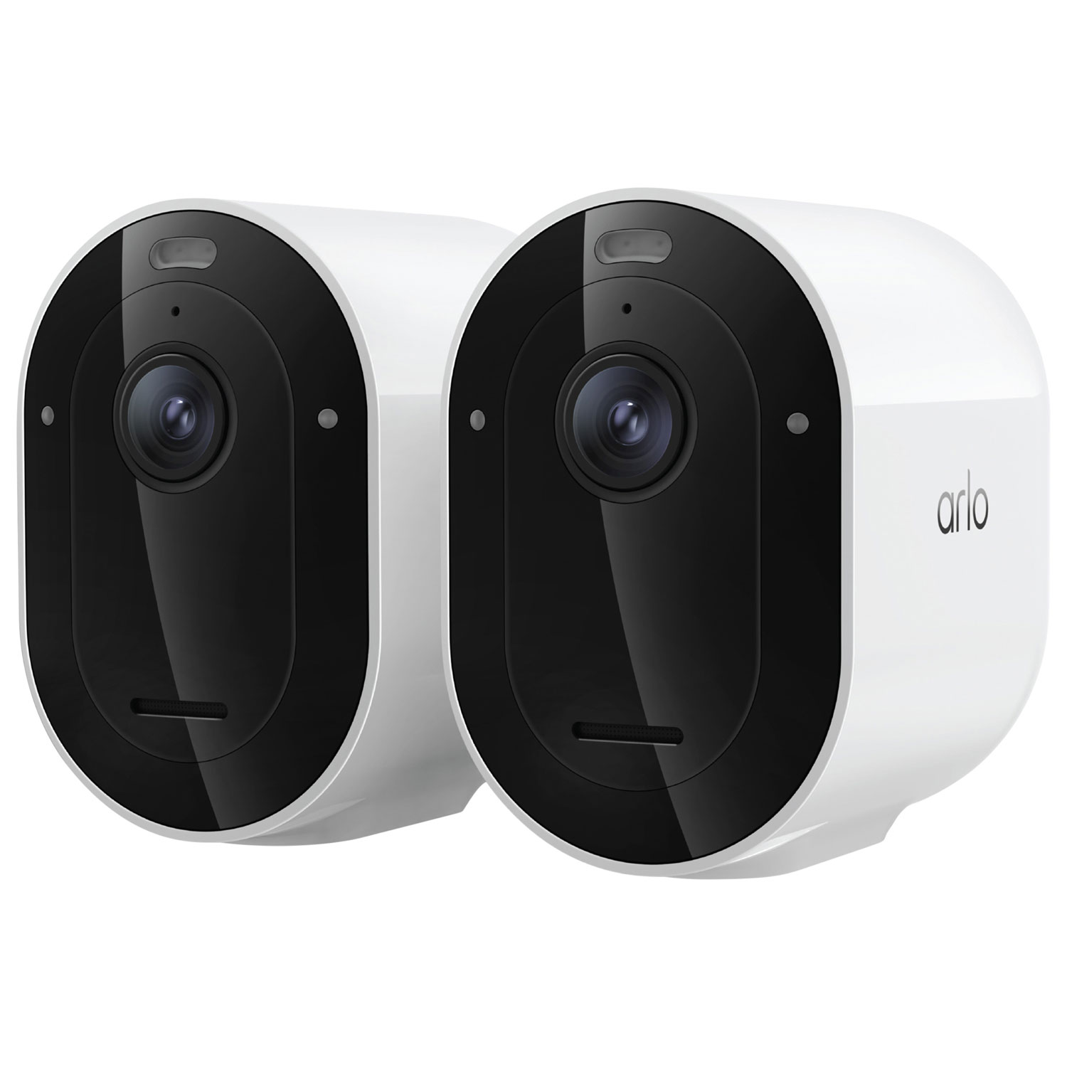 Caméra de surveillance sans fil HDR 2K 6e génération Arlo Pro - Blanc - Paquet de 2