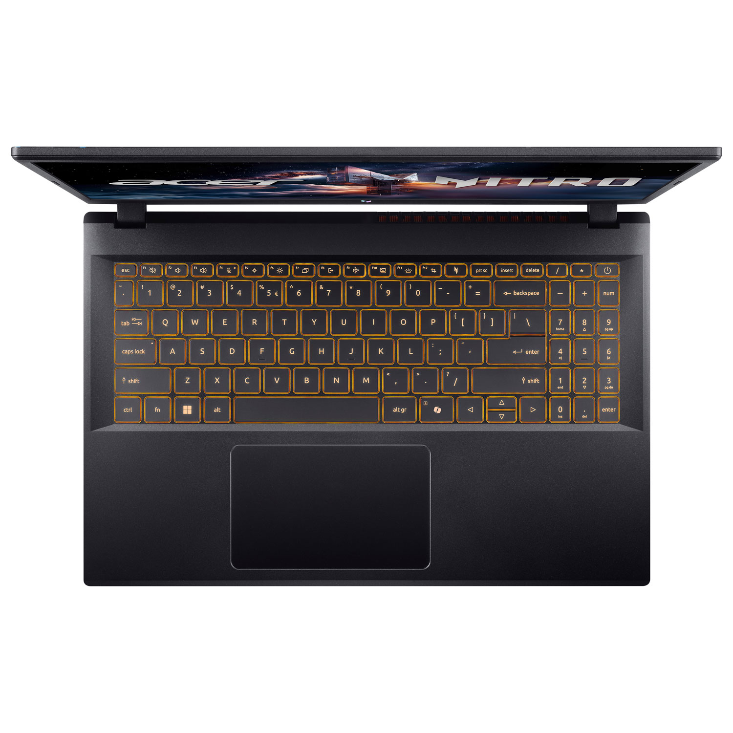 Portable de jeu de 15,6 po Nitro V d'Acer - Noir volcanique