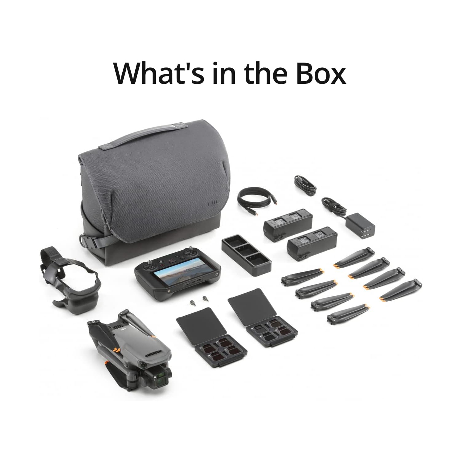 DJI Mavic 3 Cine Premium Combo - Camera Drone with 4/3 CMOS Hasselblad Camera, 5.1K Video, Omnidirectional Obstacle Sensing, 46-Min Flight