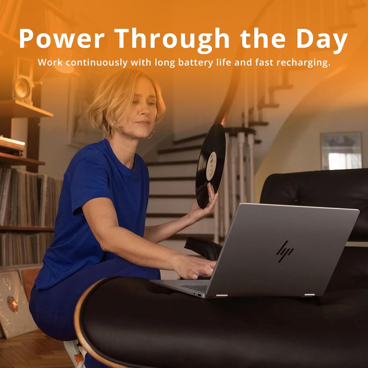 HP OmniBook X Flip 2-in-1 Laptop, 14" 2K Touchscreen Display, AMD Ryzen AI 7 350,2.5TB Storage(2TB SSD+512GB Docking),24GB RAM, ‎Radeon 860M