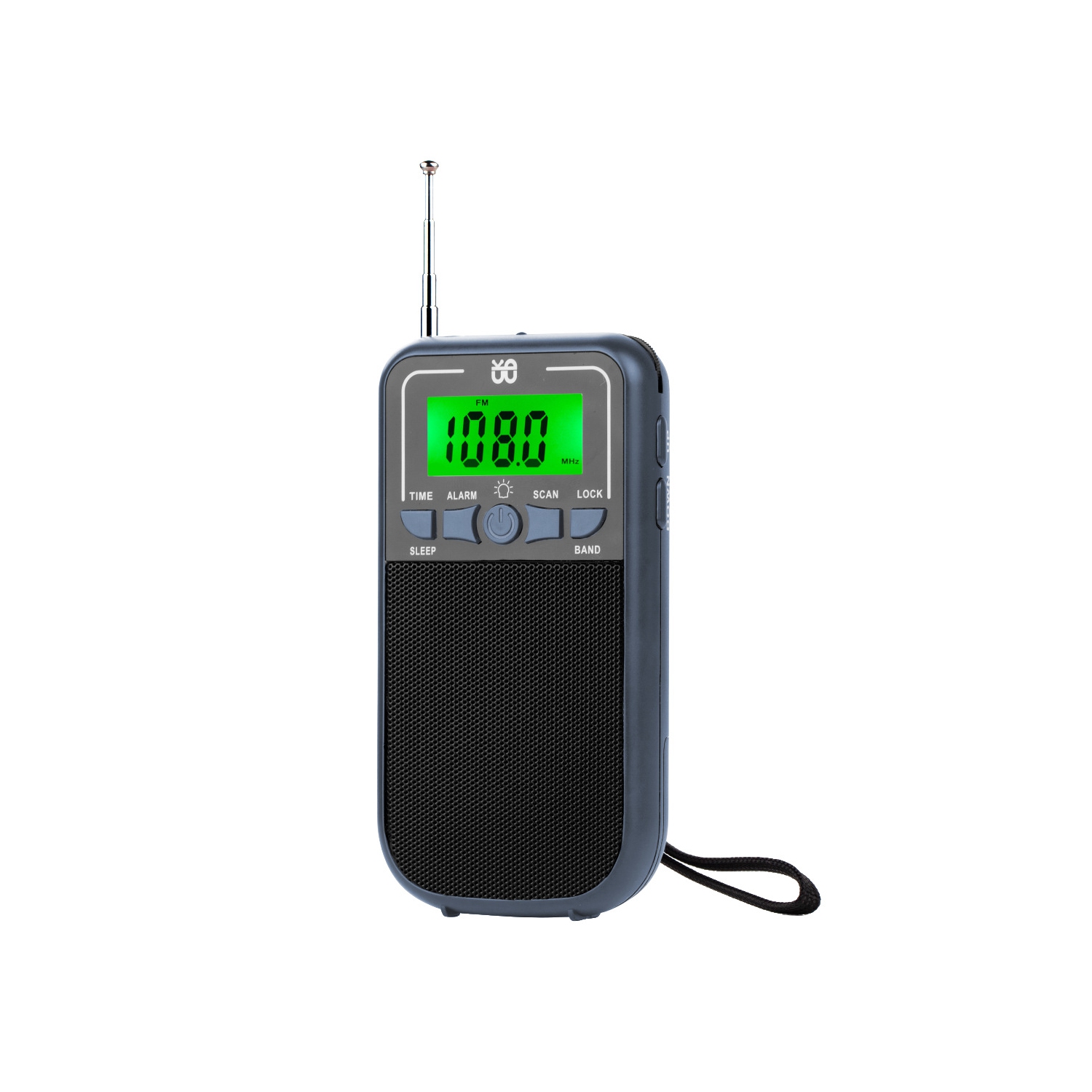 AM portatif ​​Radio FM SW, radio à transistors avec écran LCD, haut-parleur, lampe de poche LED, radio à piles pour usage extérieur et d'urgence,