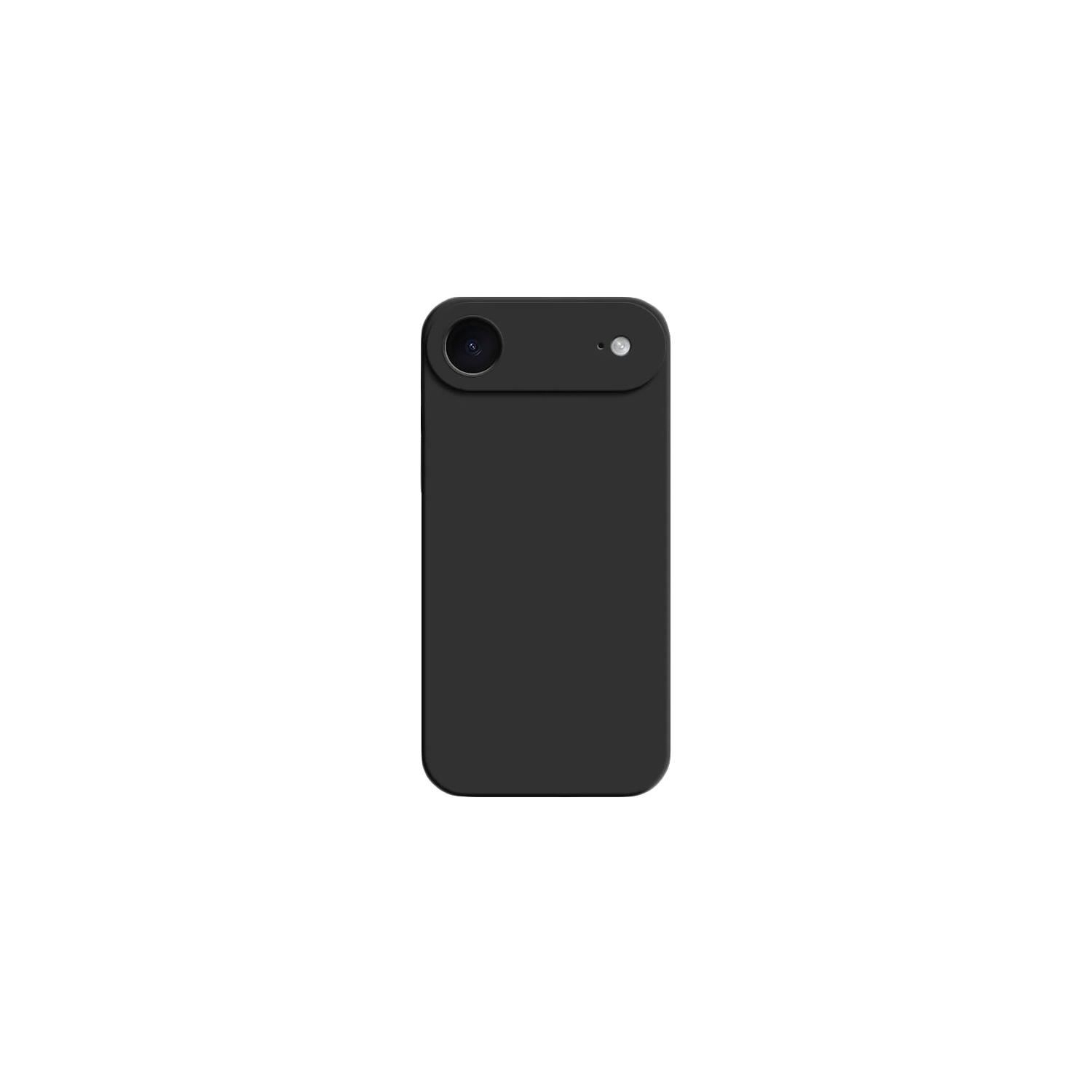 PANDACO Soft Shell Matte Black Case for iPhone Air