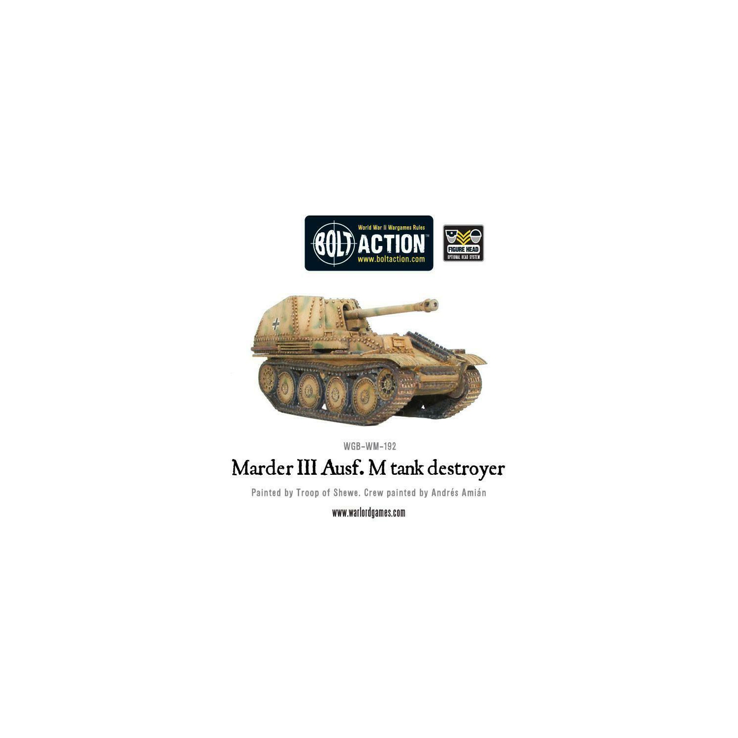 Bolt Action German Marder III Ausf M New
