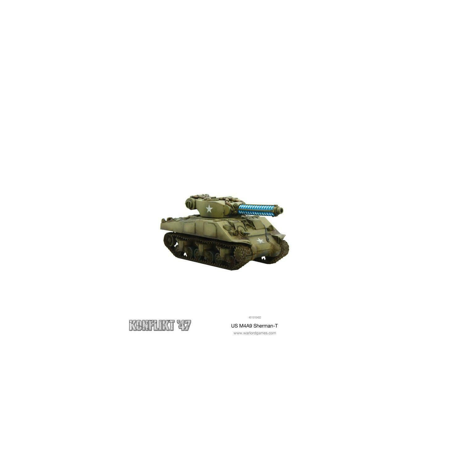 Bolt Action: Konflikt '47 - M4A9-T Sherman with Tesla Cannon New