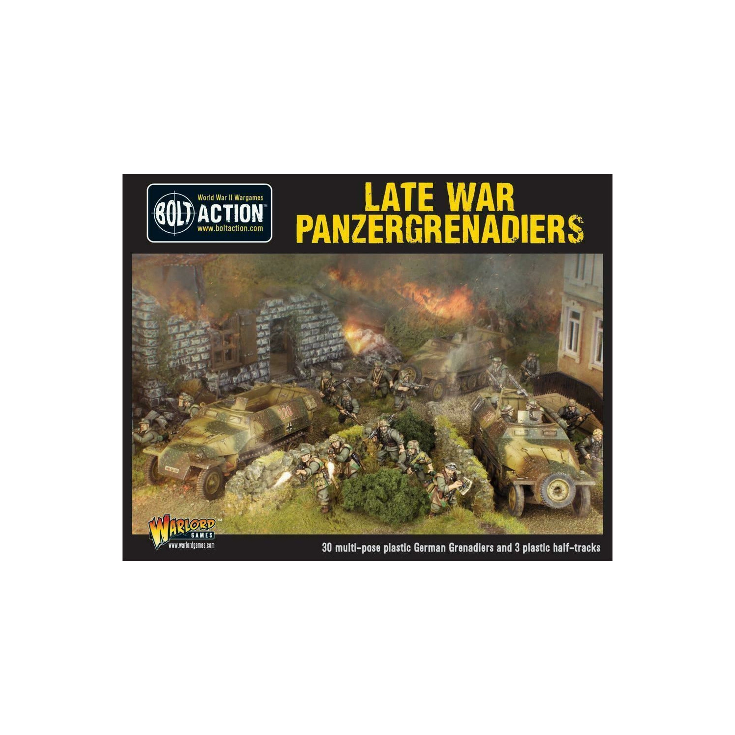 Bolt Action Late War Panzergrenadiers New