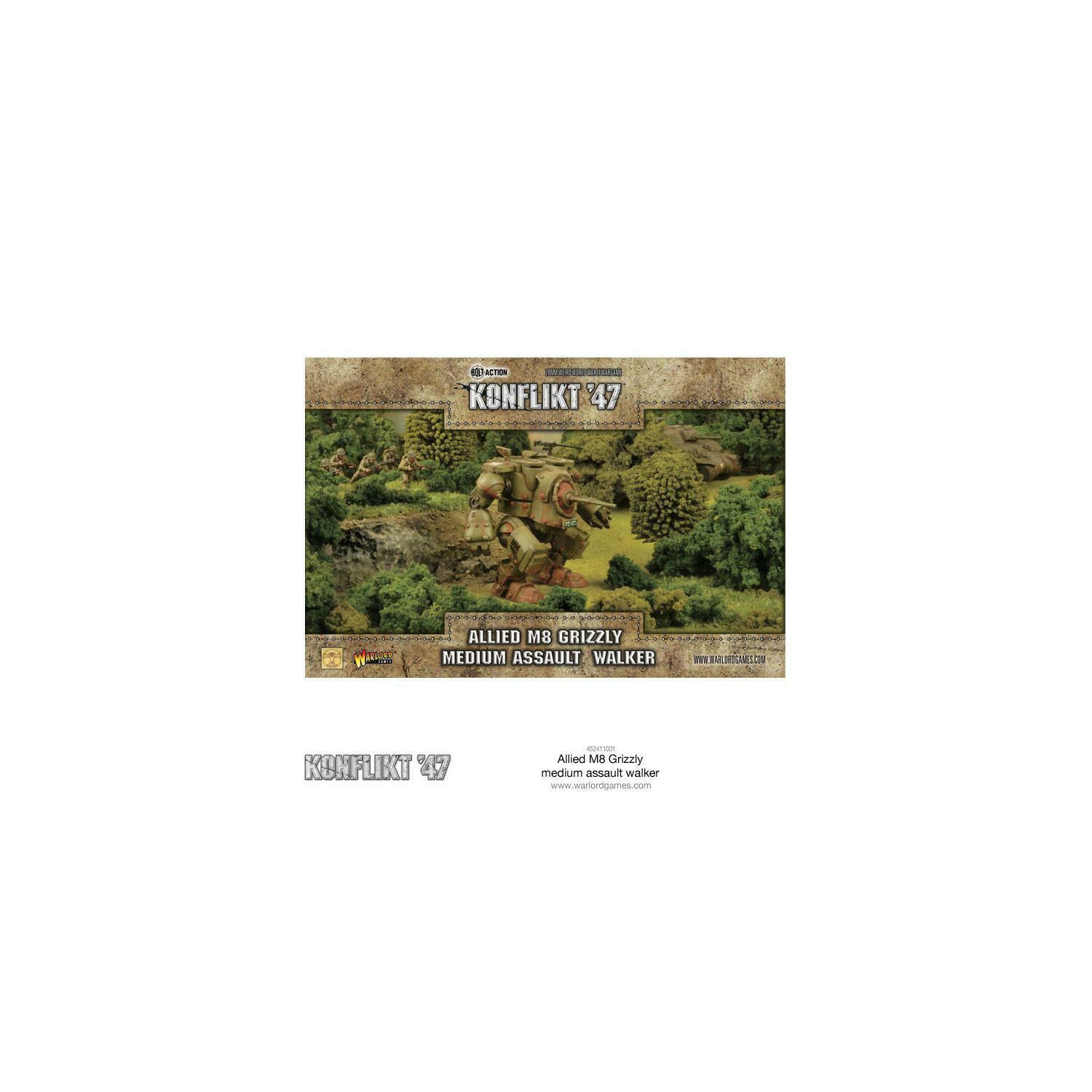 Bolt Action: Konflikt '47 - Allied Grizzly Medium Walker New