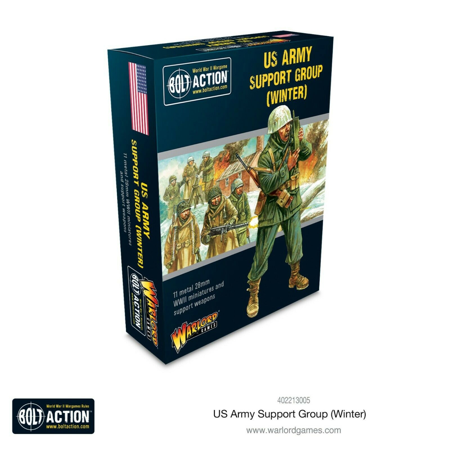 Bolt Action US Army Winter Support Group New