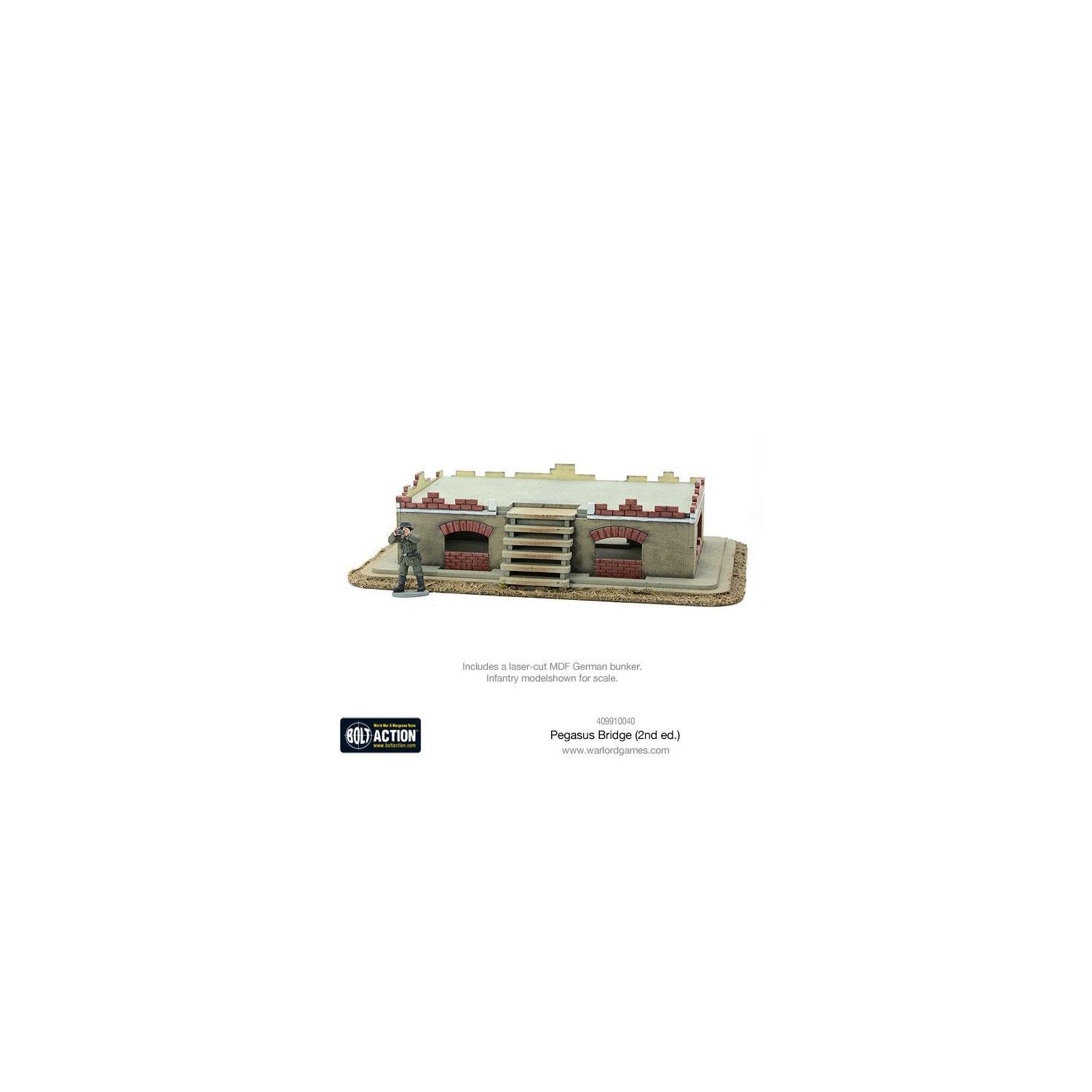 Bolt Action Pegasus Bridge v2 New