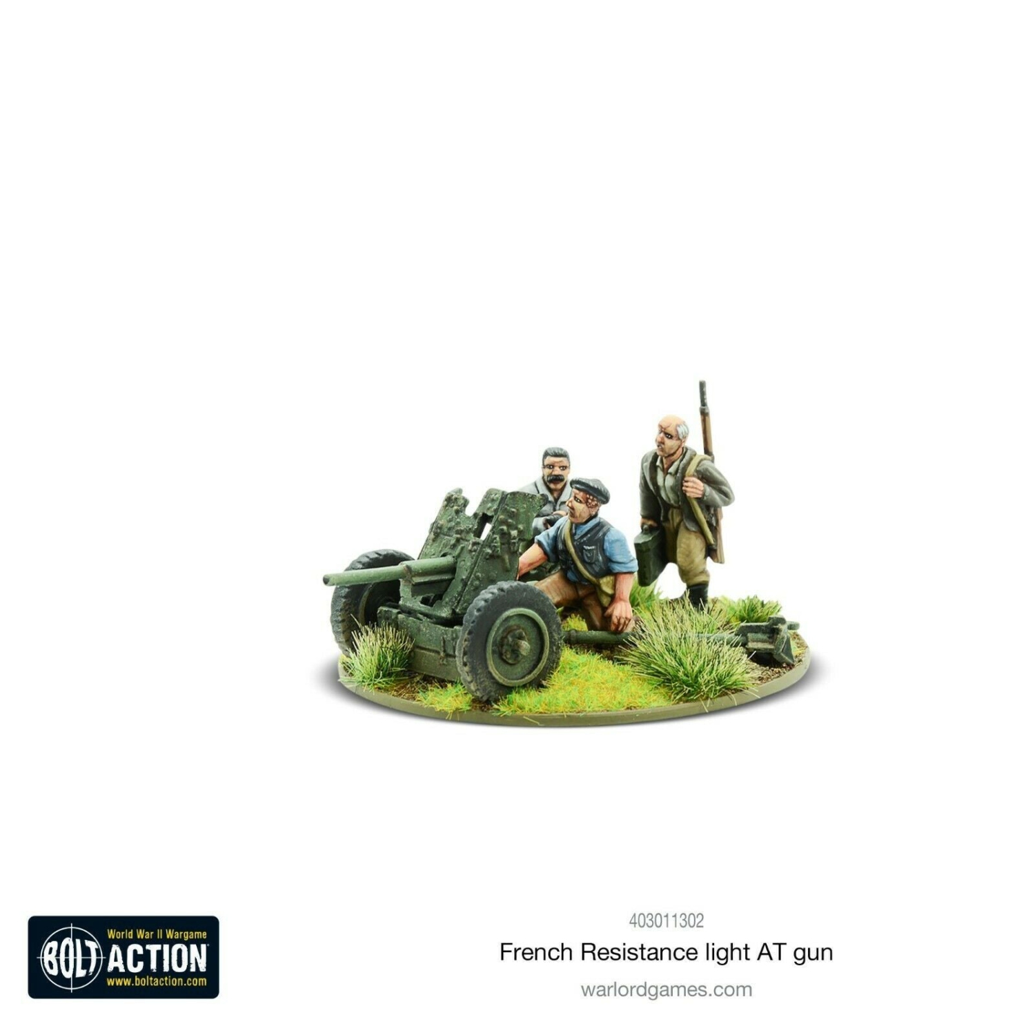 Bolt Action French Resistance light anti-tank gun New