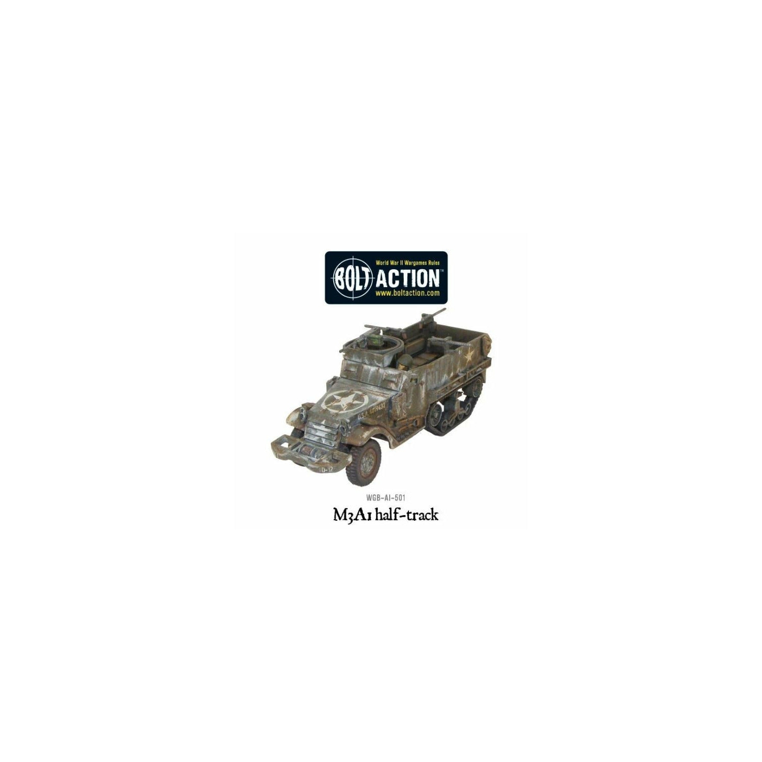Bolt Action M3A1 Half-Track New