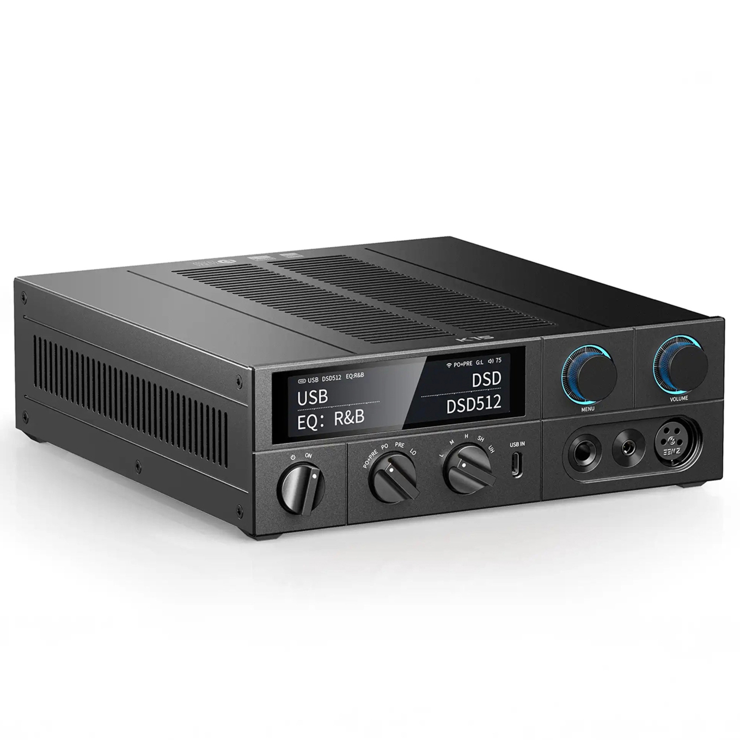 Convertisseur numérique-analogique de bureau et amplificateur pour écouteurs K15 de FiiO