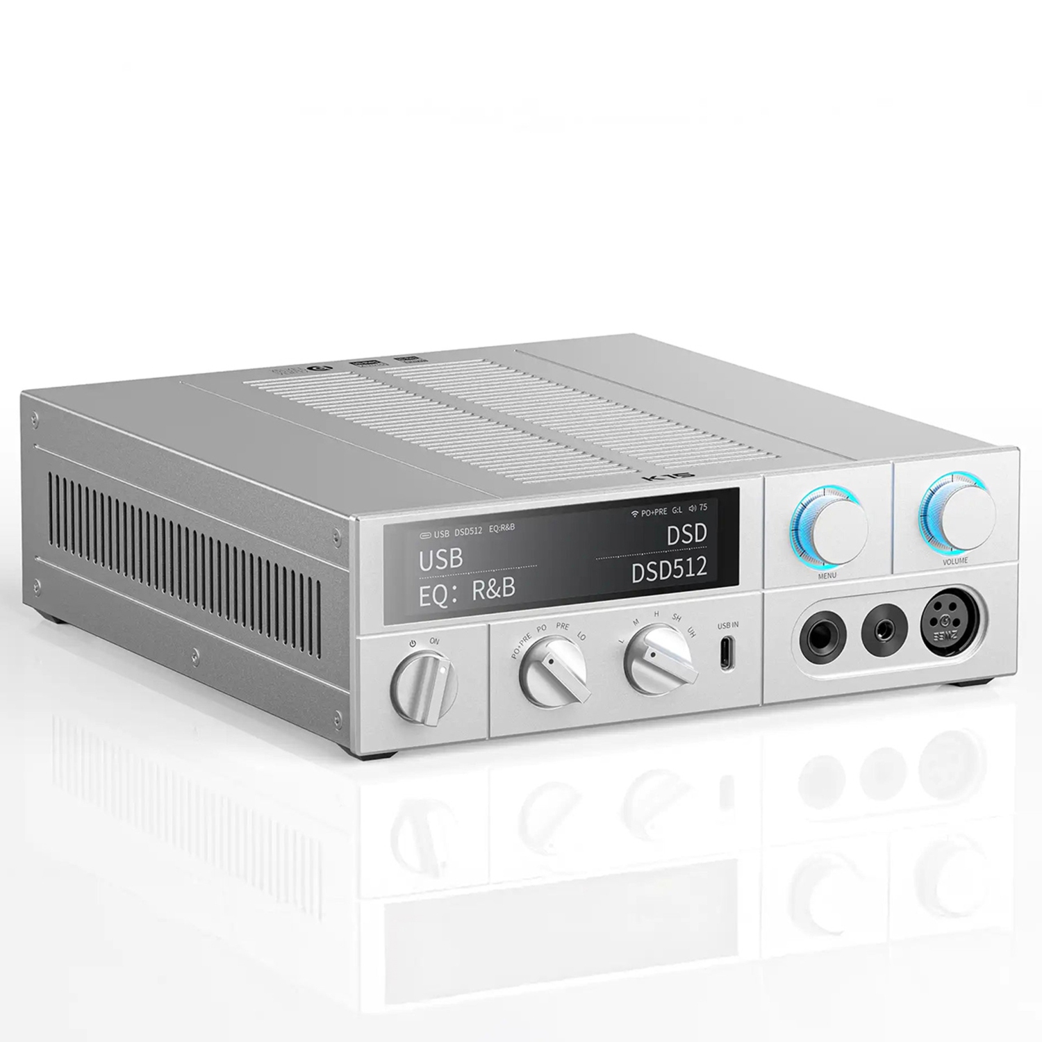 Convertisseur numérique-analogique de bureau et amplificateur pour écouteurs K15 de FiiO