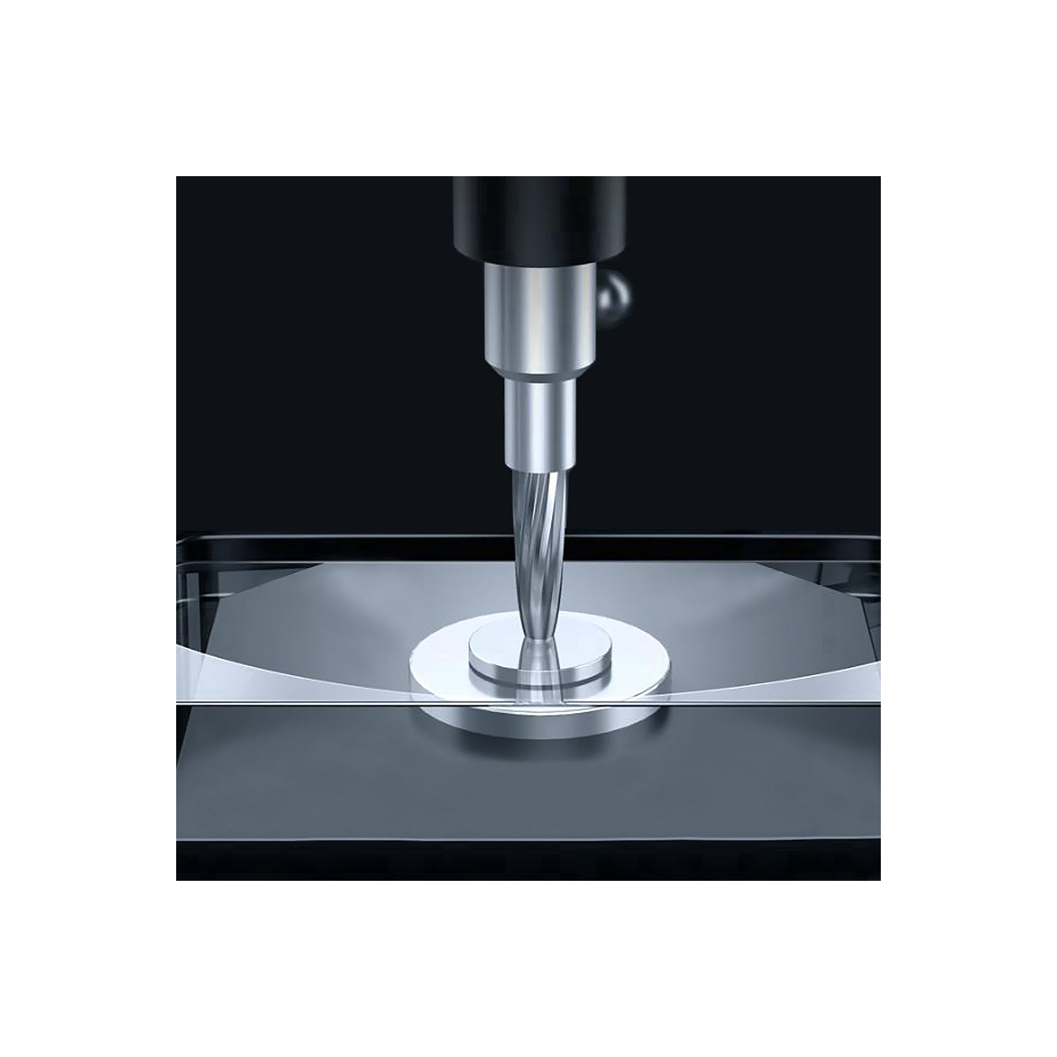 Étui [Shield] d'Uolo pour iPhone Air, verre trempé incassable, clarté HD [étui], plateau d'alignement