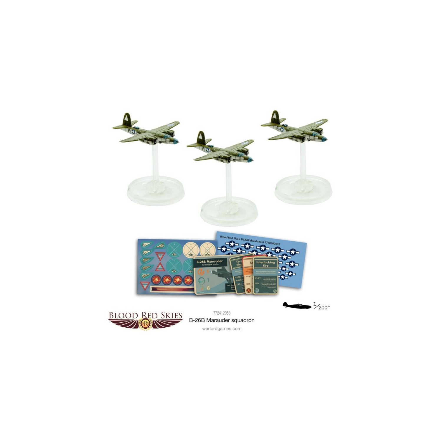 Blood Red Skies B-26 B Marauder Squadron