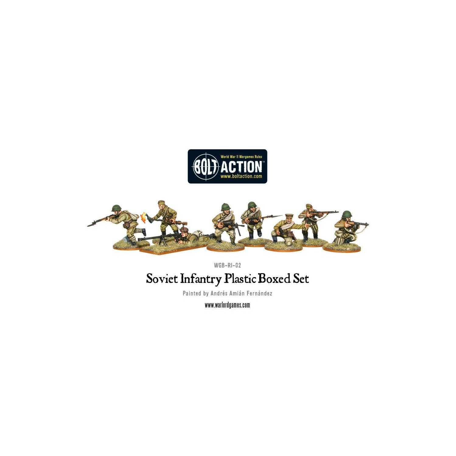 Bolt Action Infantry soviétique Nouveau