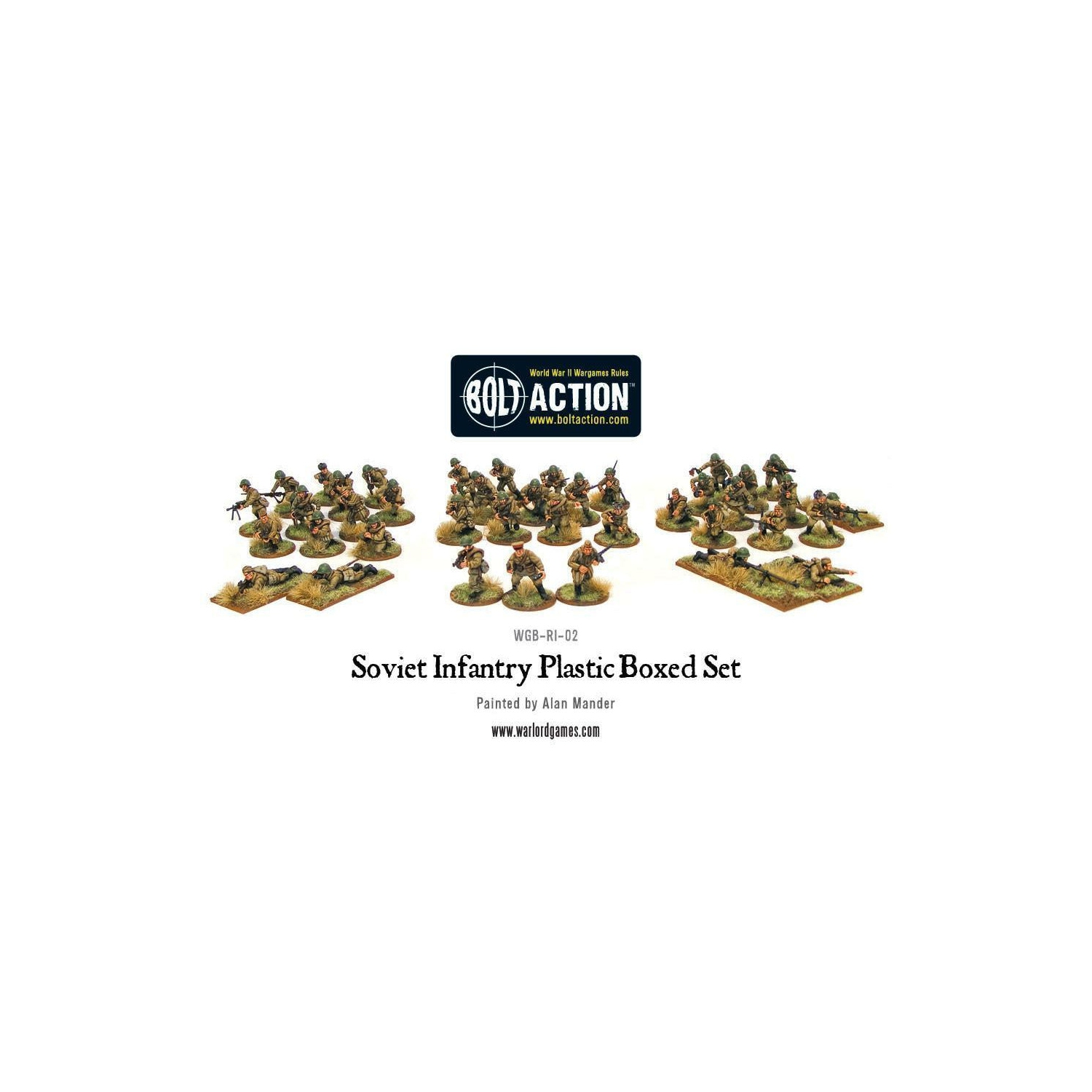 Bolt Action Infantry soviétique Nouveau