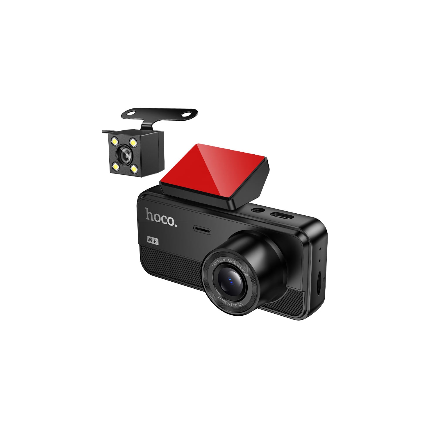 Caméra de tableau de bord avec enregistreur de conduite à trois canaux DV15