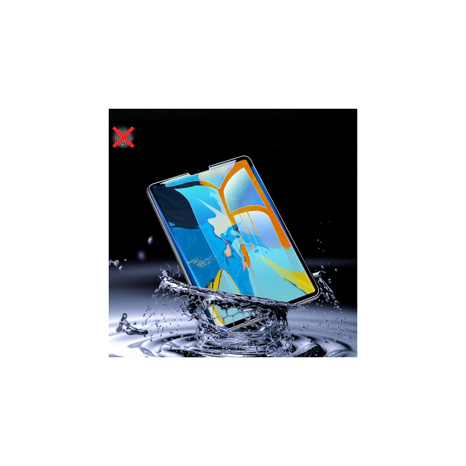 Paquet de 2 protecteurs d'écran Tasnim pour iPad 11ᵉ Génération / iPad 10ᵉ Génération (2022) 10,9&nbsp;po, verre trempé - Ultra HD transparent,