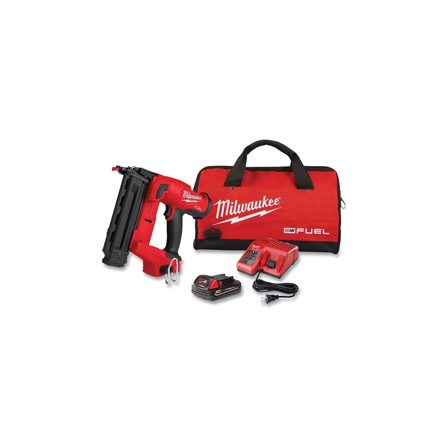 Milwaukee M18 FUEL 18 Gauge Brad Nailer Kit - 2746-21CT