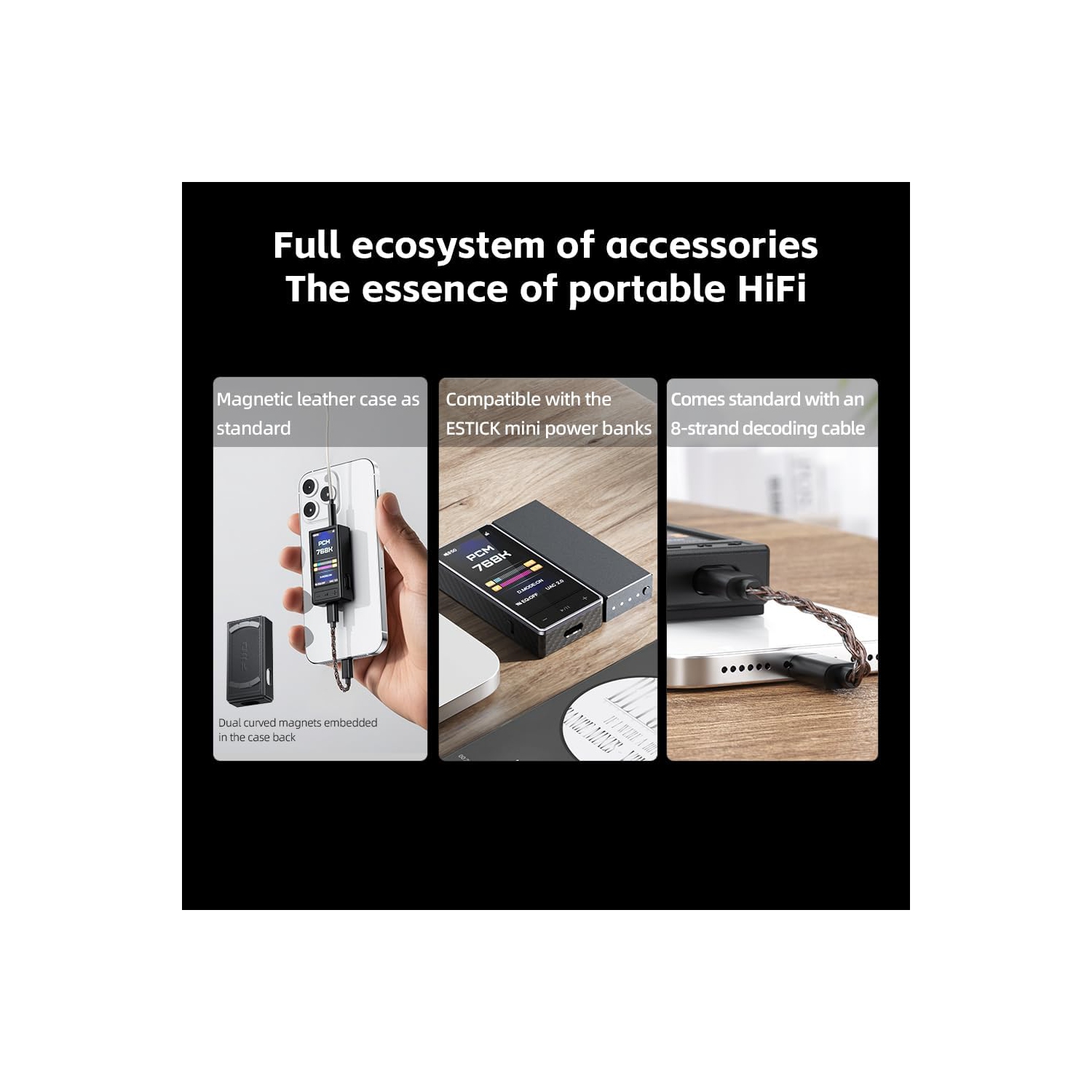 Lecteur de musique portatif haute résolution sans perte QX13 de FiiO