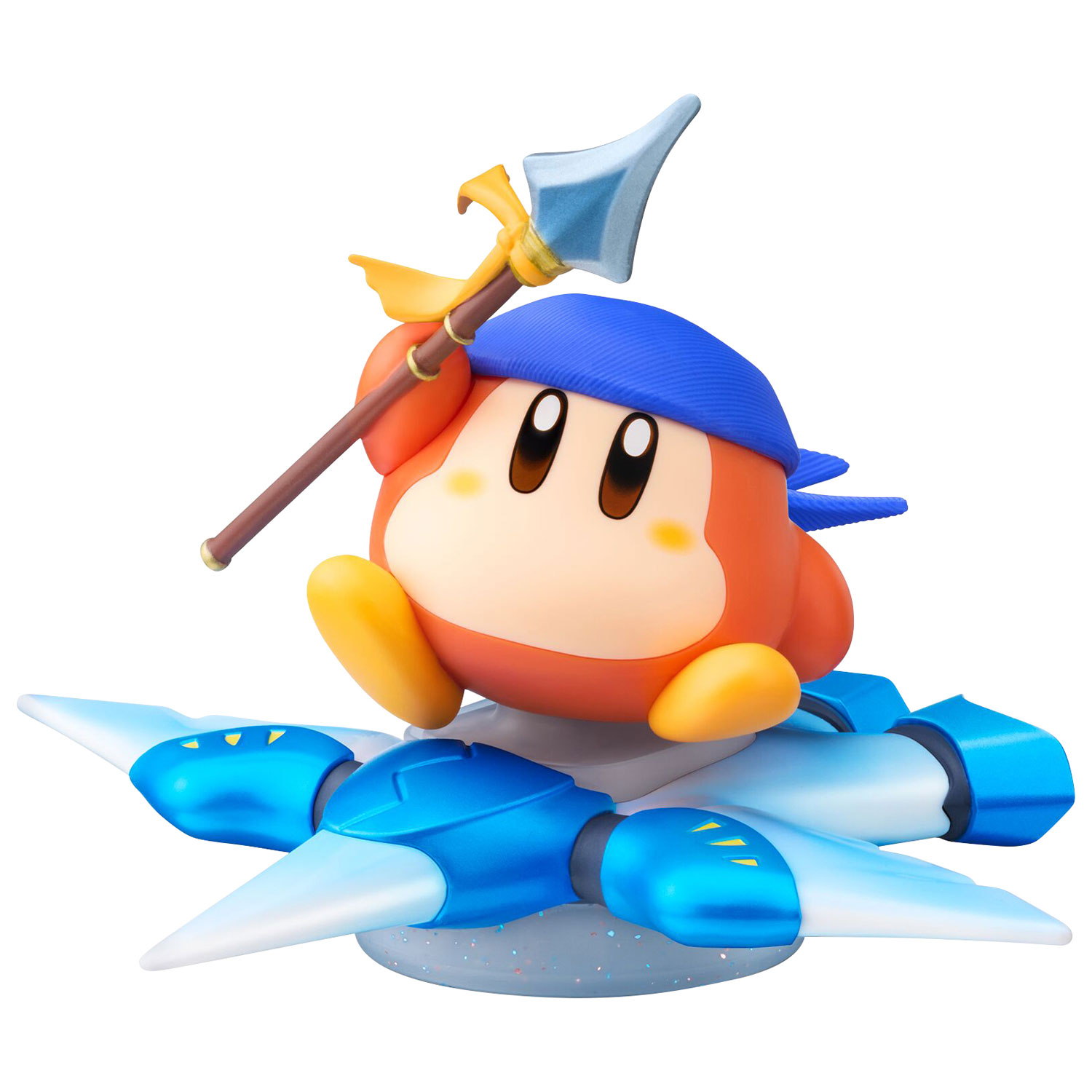 Figurine amiibo Kirby Air Riders de Bandana Waddle Dee et l'Étoile ailée