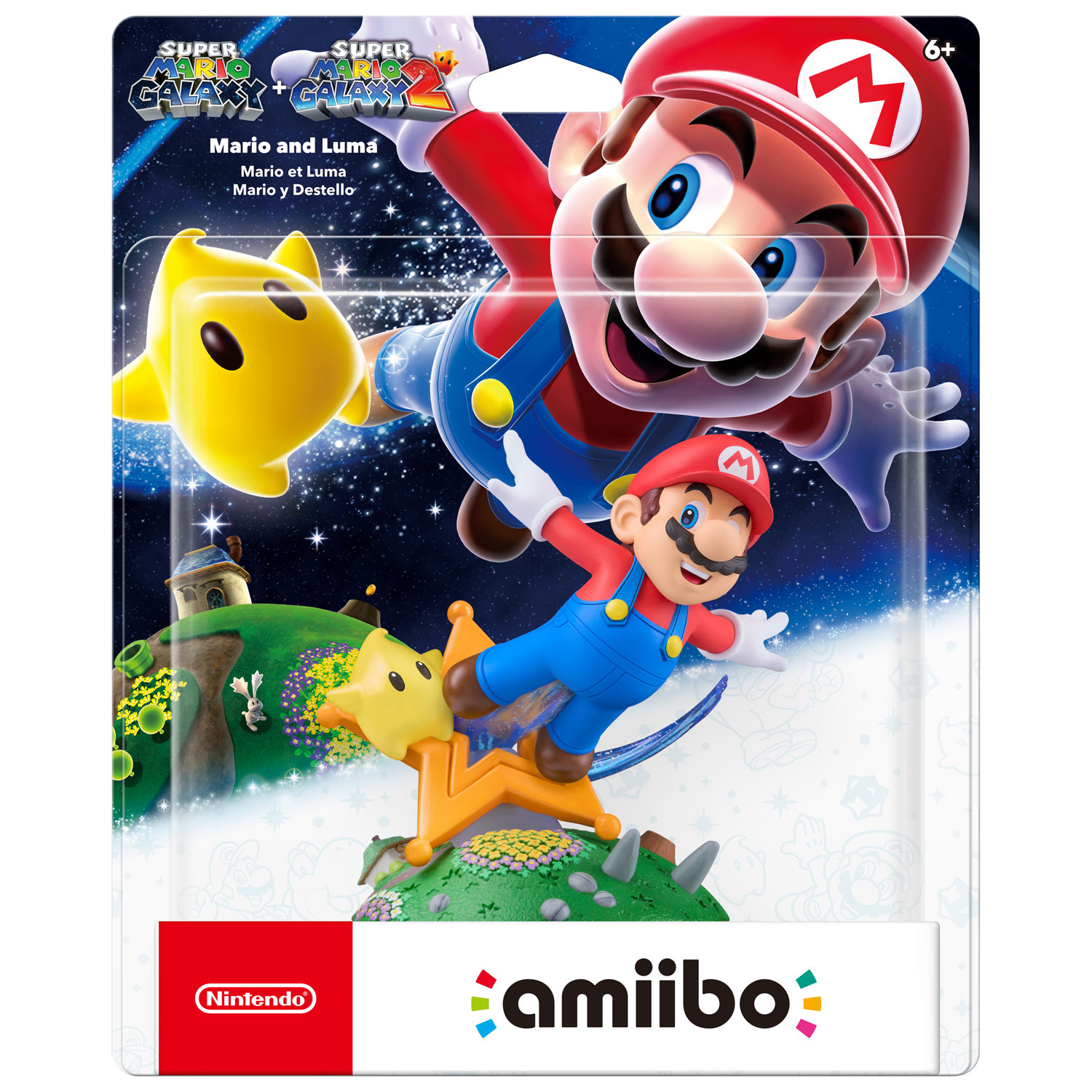 amiibo Super Mario Galaxy + Super Mario Galaxy 2 Mario & Luma