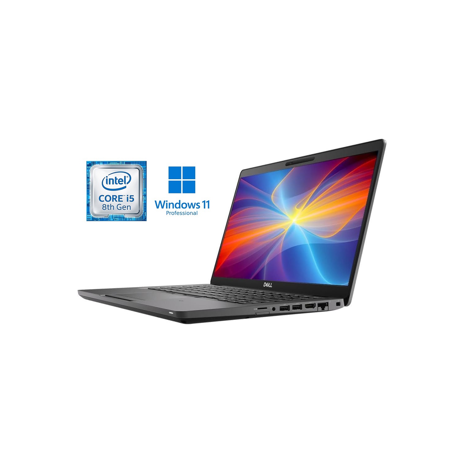 Dell Latitude 5400 14&nbsp;po, i5-8365U, mémoire vive 16&nbsp;Go, SSD 512&nbsp;Go, Windows 11 Pro Portable professionnel et scolaire, remis à neuf