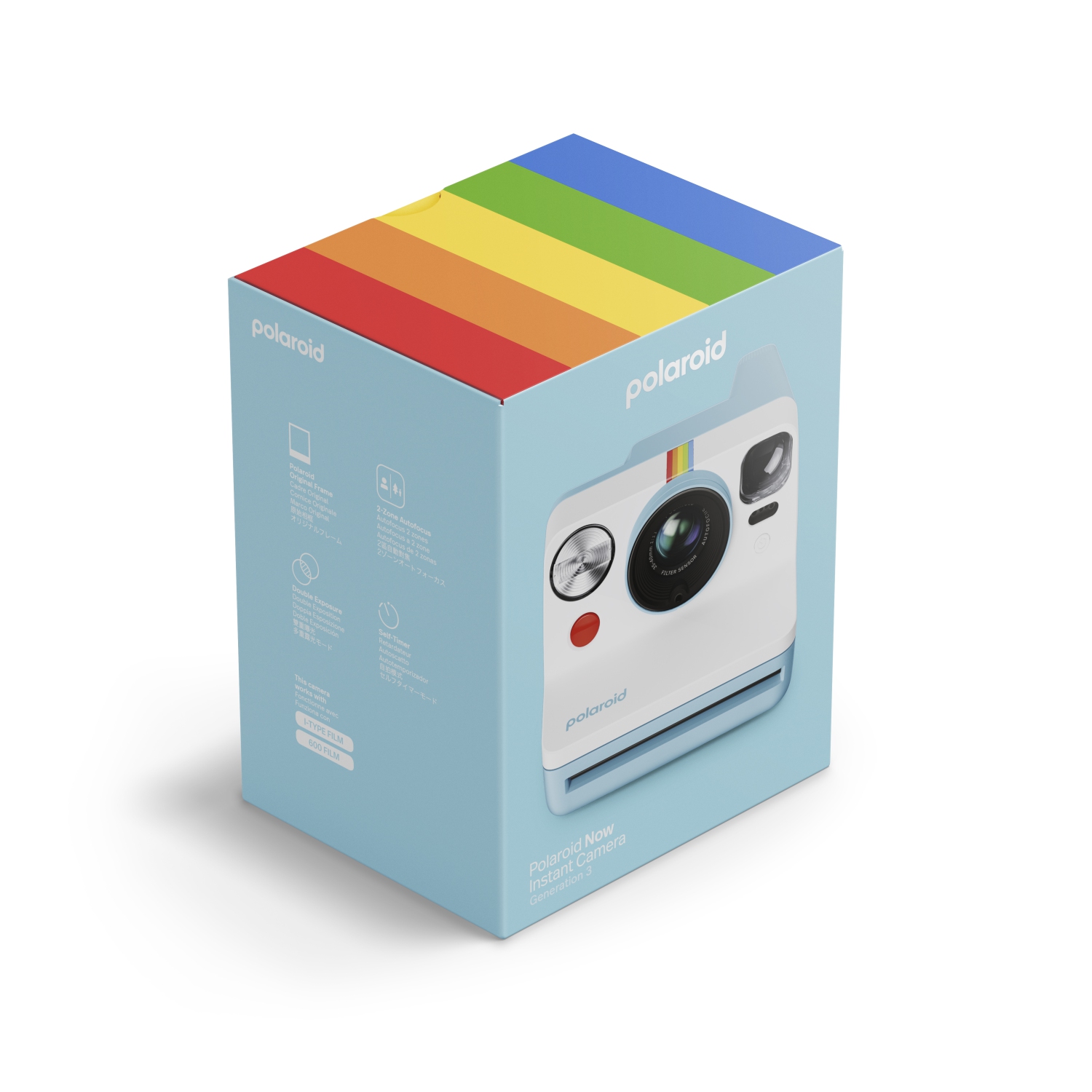 Polaroid Now Generation 3 Instant Camera - Arctic Blue