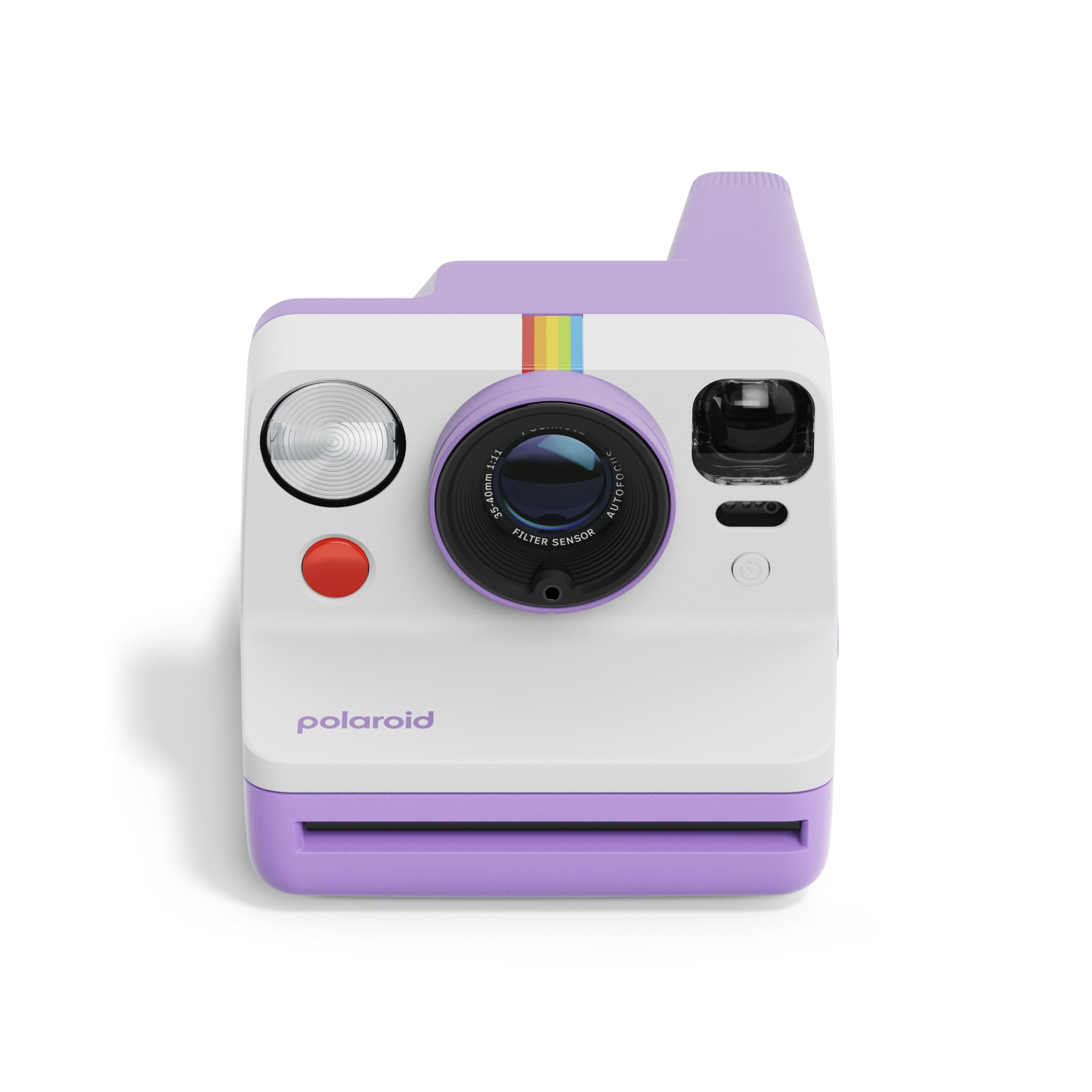 Polaroid Now Generation 3 Instant Camera + Color Film Bundle - Purple