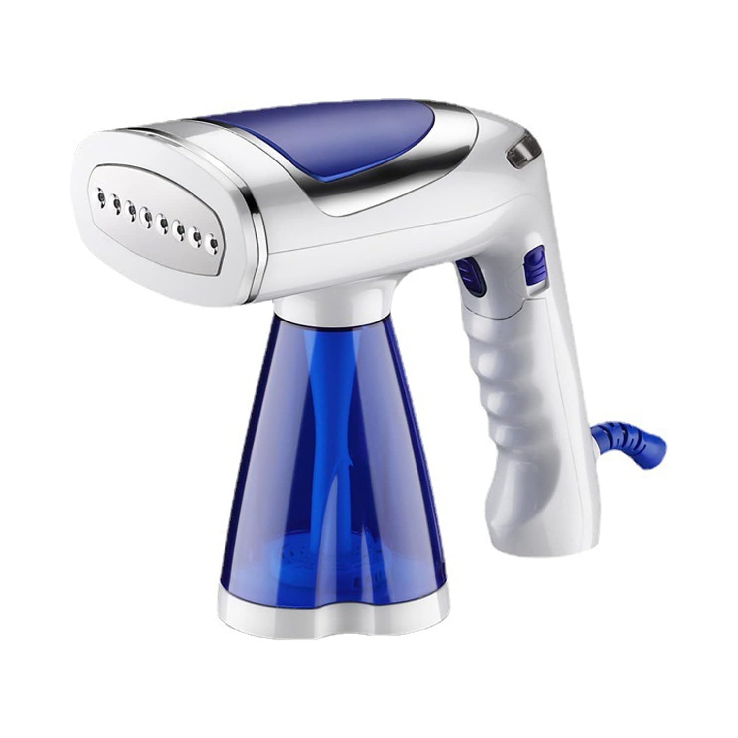 Handheld folding garment steamer 1600W high-power steam iron with three temperature settings for garment ironing/flat ironing/clip ironing, suitable