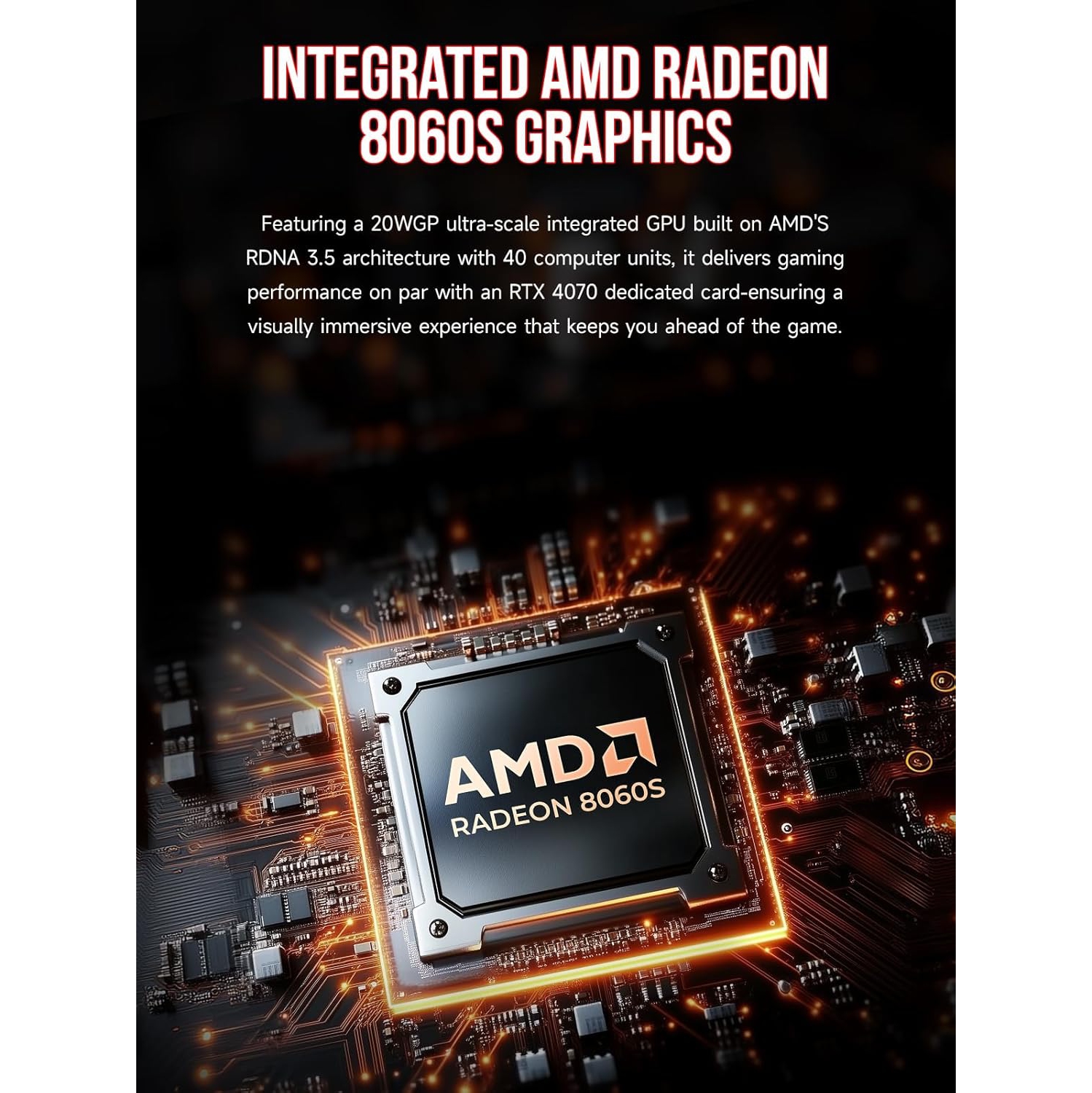 Mini PC EVO-X2 AI Ryzen Al Max+ 395 de GMKtec, 8000&nbsp;MHz LPDDR5X (96&nbsp;Go 12&nbsp;Go * 8) 1&nbsp;To PCIe 4,0 SSD, écran 8K à quatre écrans,