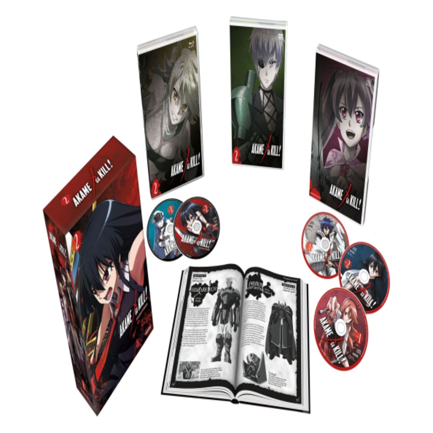 Akame Ga Kill: Collection 2 Premium Box Set - [Blu-ray]