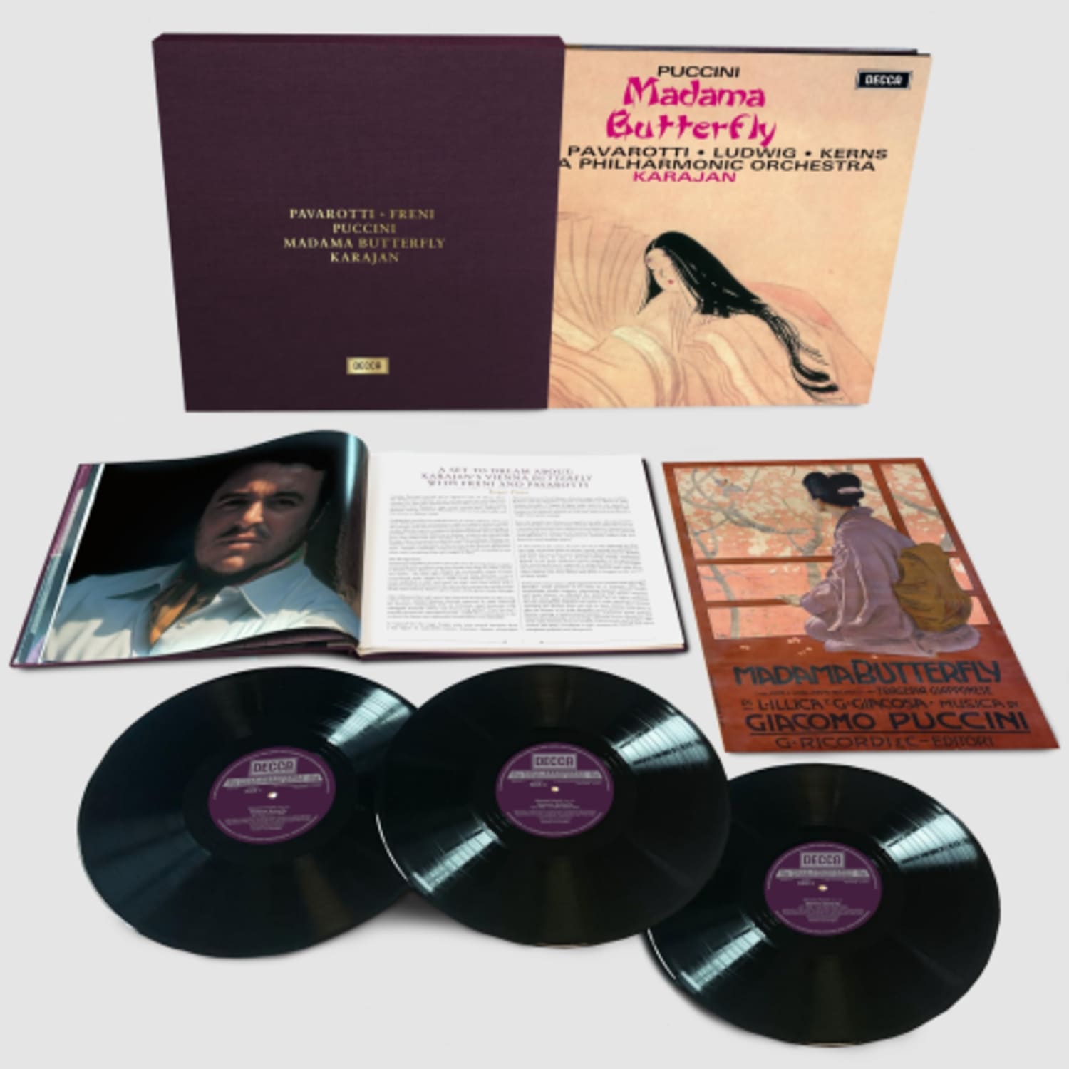 FRENI / PAVAROTTI / WIENER PHILHARMONIKER - Puccini: Madama Butterfly - - [Vinyl]