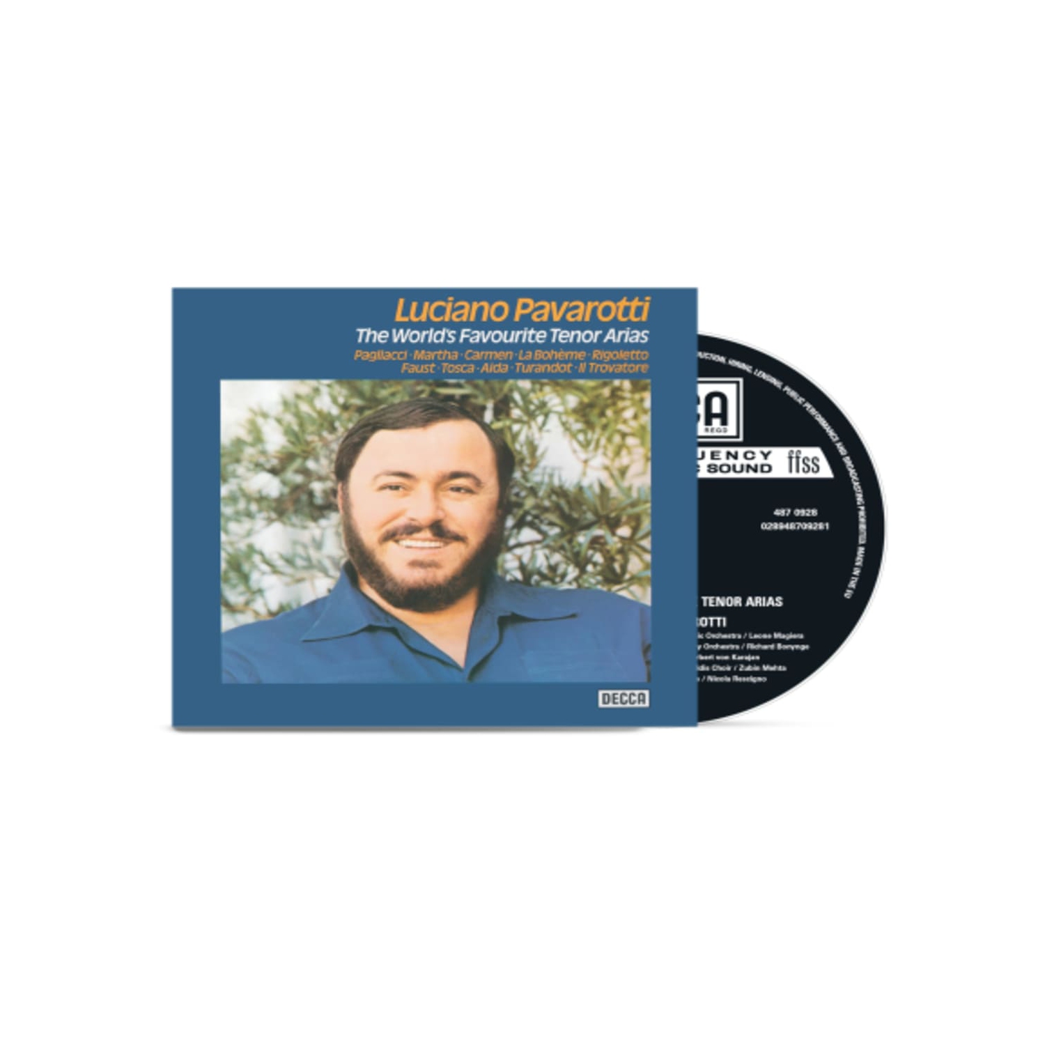 Luciano Pavarotti - World's Favourite Tenor Arias - [CD]