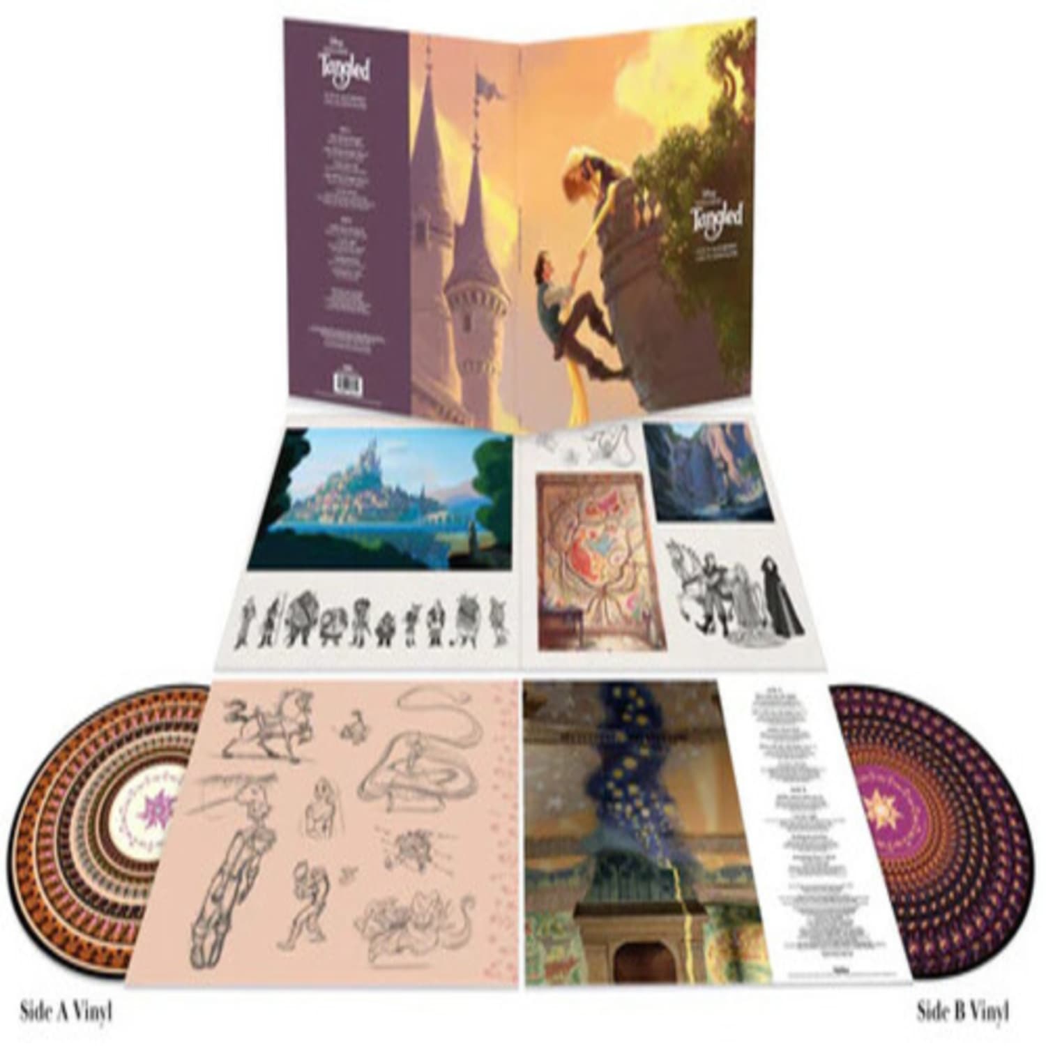 Mandy Moore - Songs From Tangled - (Limited Edition, Zoetrope) - [Vinyl]