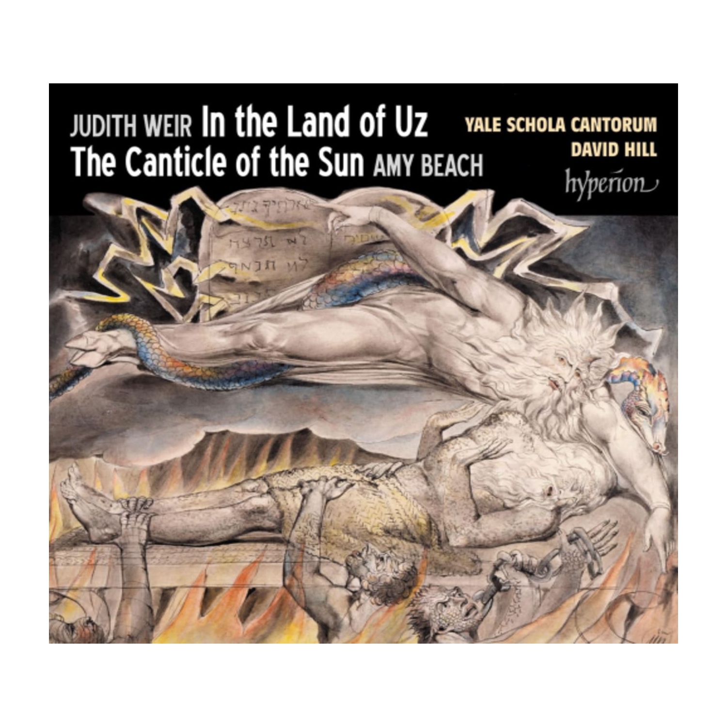 David Yale Schola Cantorum Hill - Weir: In the Land of Uz; Beach: Canticle of the - [CD]