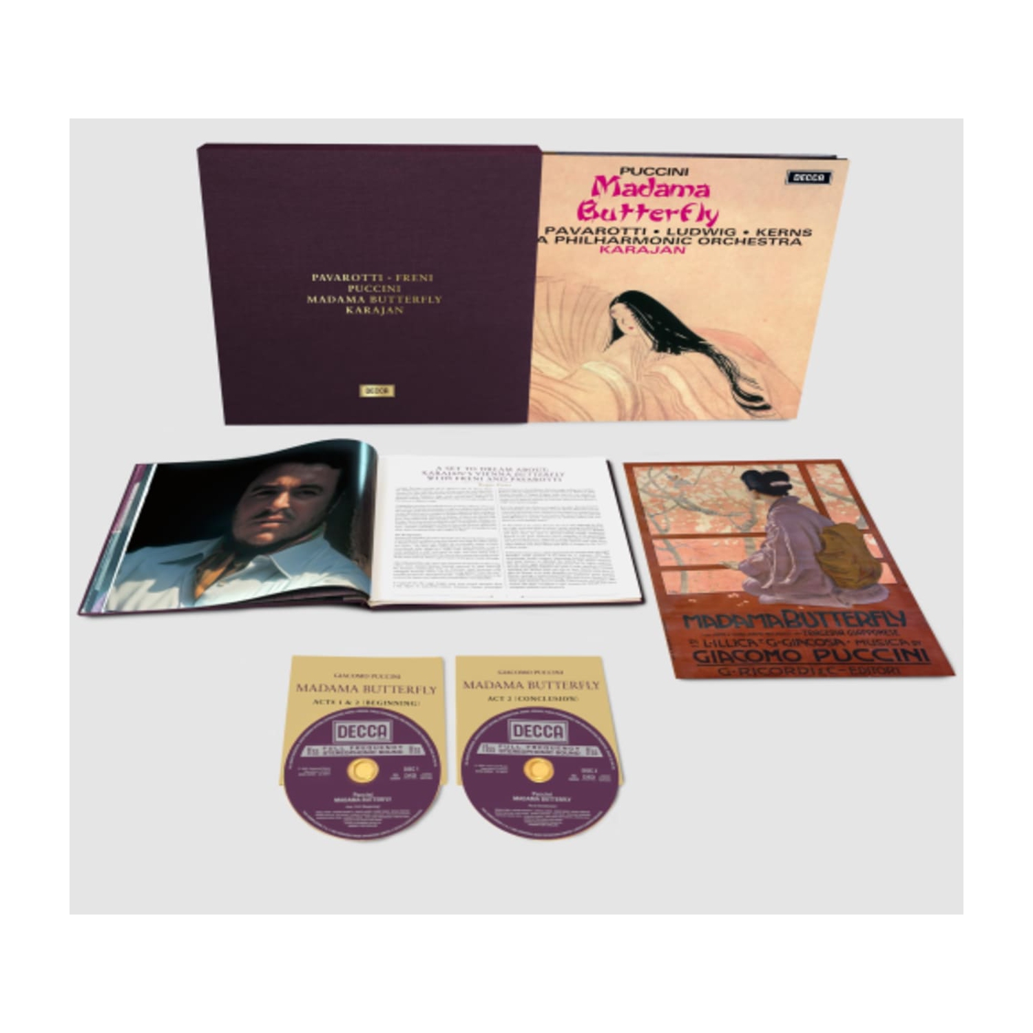 FRENI / PAVAROTTI / WIENER PHILHARMONIKER - Puccini: Madama Butterfly - [SACD]
