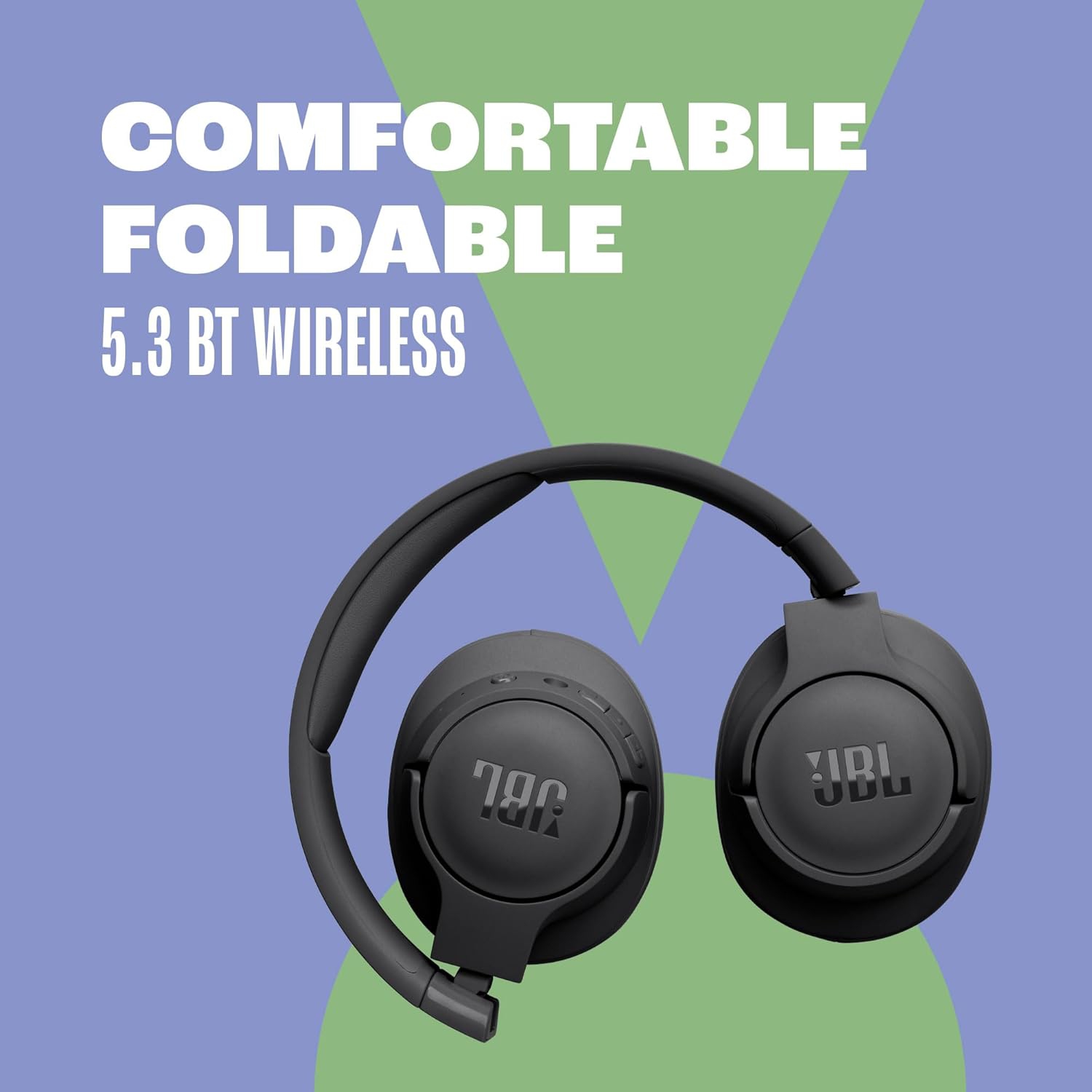 Open Box -JBL Tune 720BT - Wireless Over-Ear Headphones with JBL Pure Bass Sound, Bluetooth 5.3(Black)