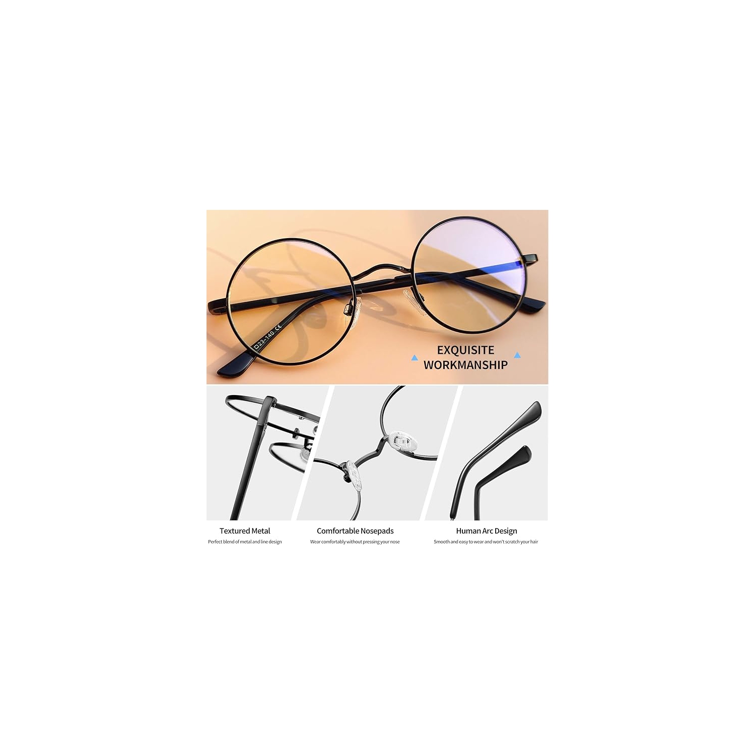 Lunettes anti-lumière bleue pour femmes Homme Ordinateur rétro Écran de jeu Lunettes Lunettes Lunettes Lunettes Lunettes Lunettes Lunettes Lunettes