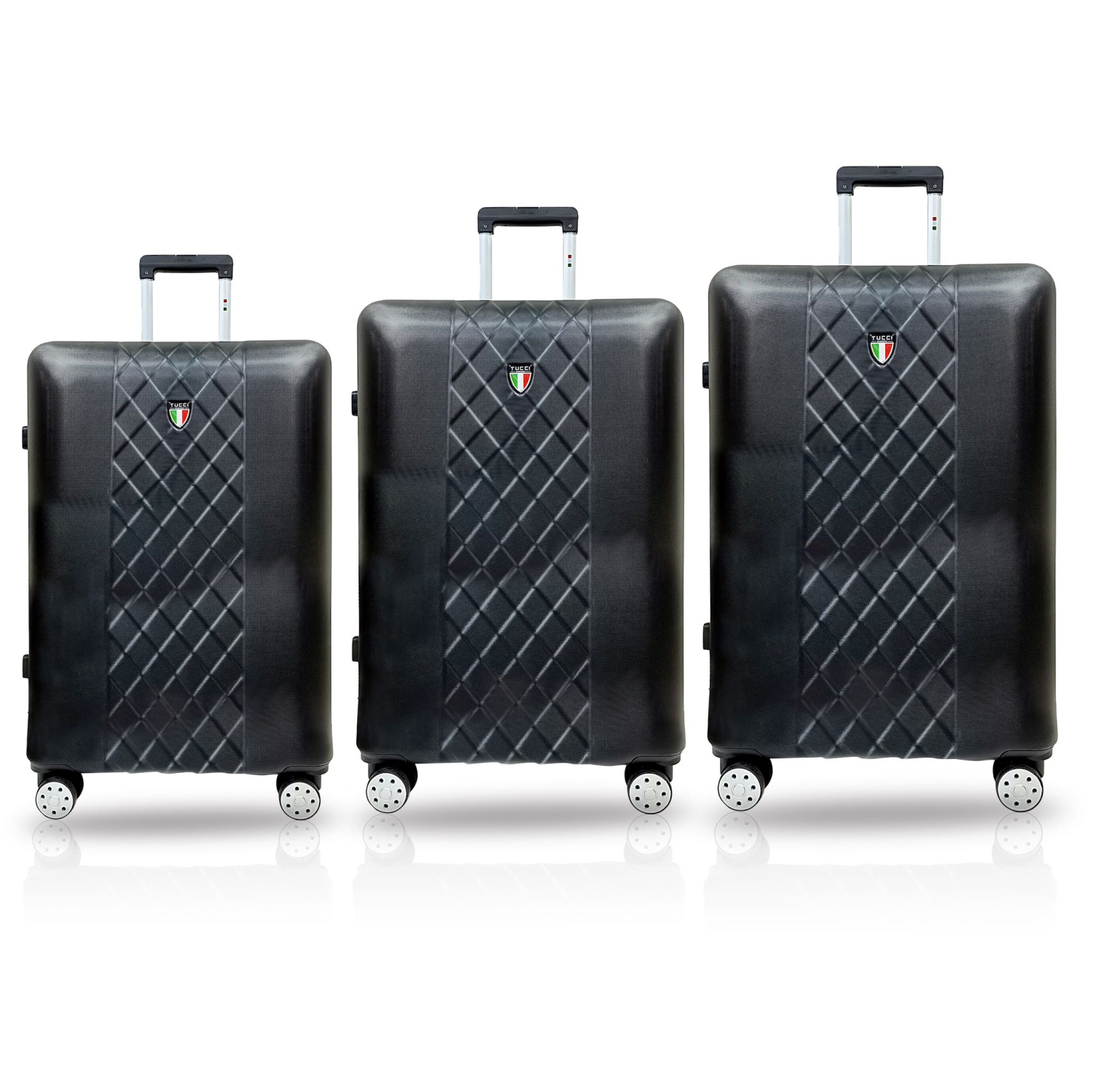 Tucci Borsetta 3-Piece Luggage Set – Stylish and Functional Travel Gear