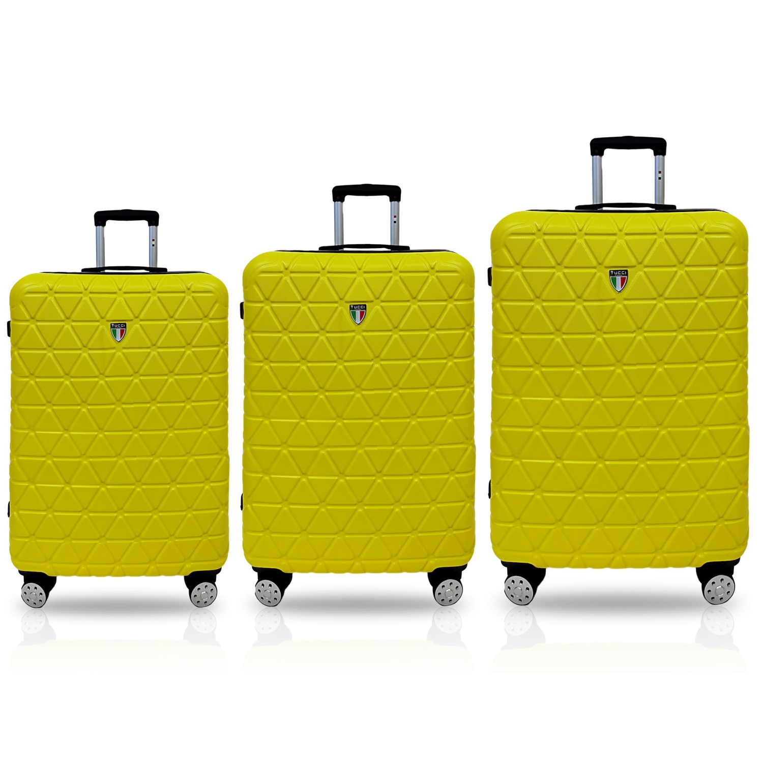 Ensemble de 3 valises Tessere de Tucci – Sacs de voyage légers et durables