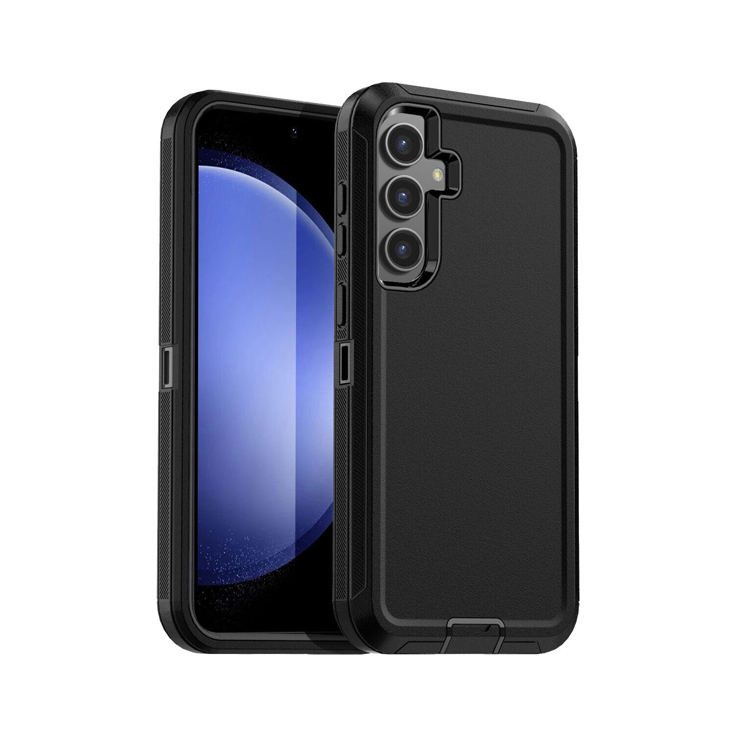 [CS] Étui rigide antichoc Triple 3 Layers pour Galaxy A26/A17 de Samsung, noir